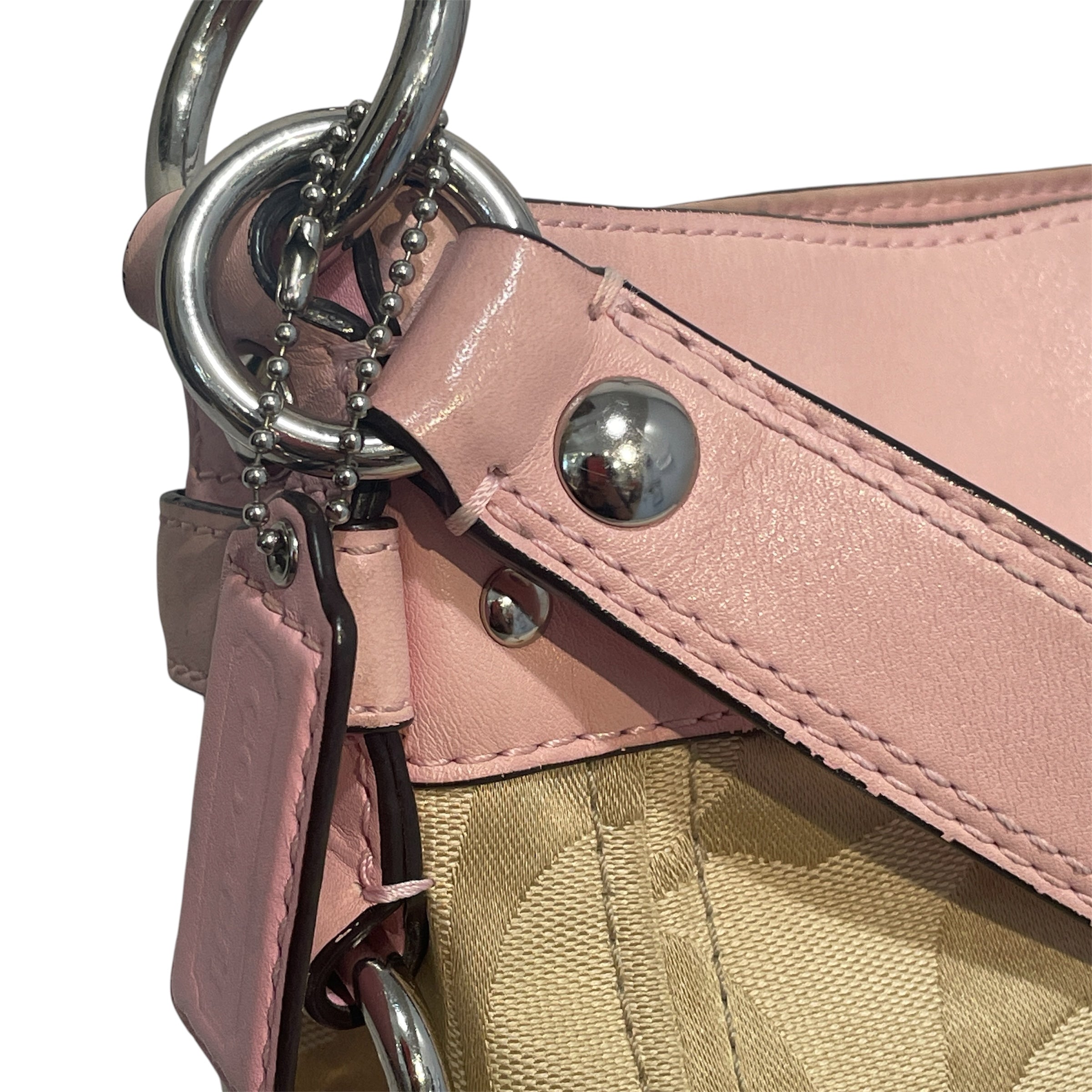 COACH/Bag/Monogram/Leather/MLT/Zoe Shoulder Bag view 7