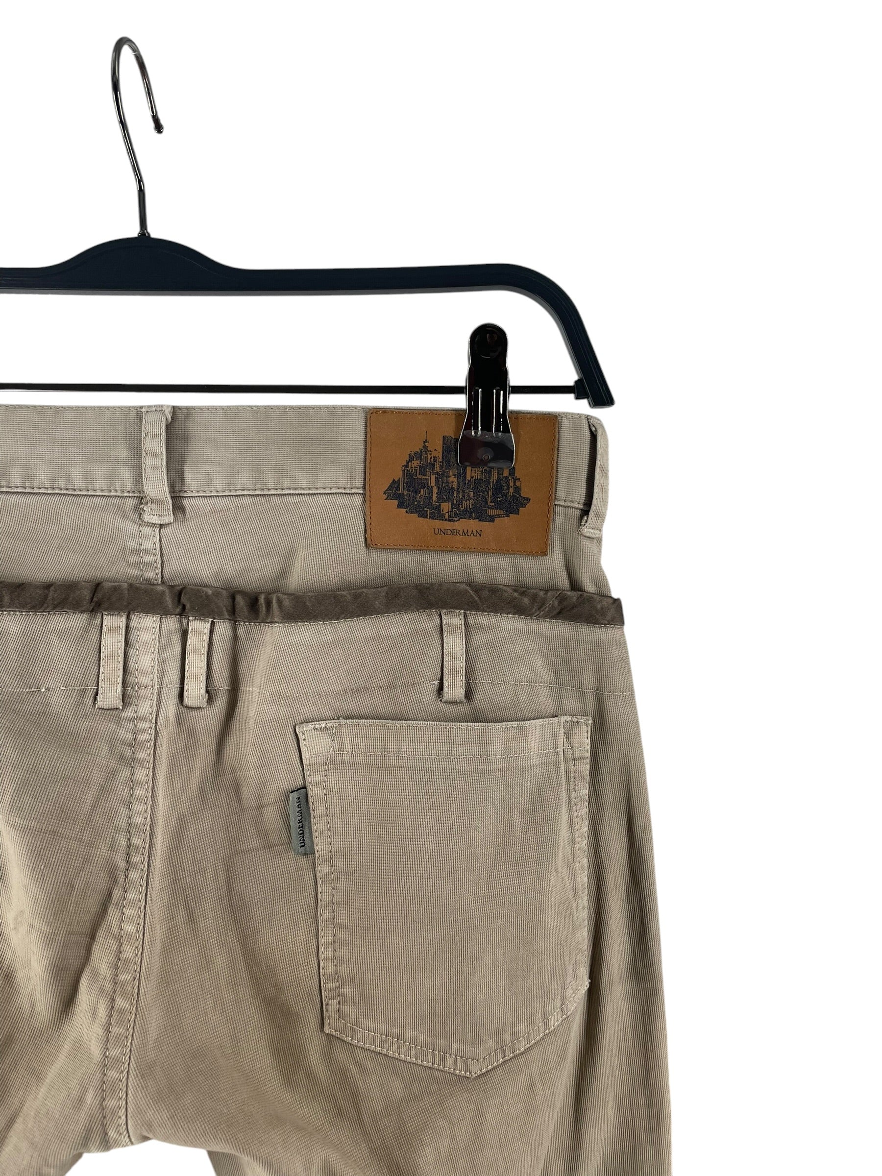 UNDERCOVER/Skinny Pants/1/Rayon/BEG/UNDERMAN G1506 view 4