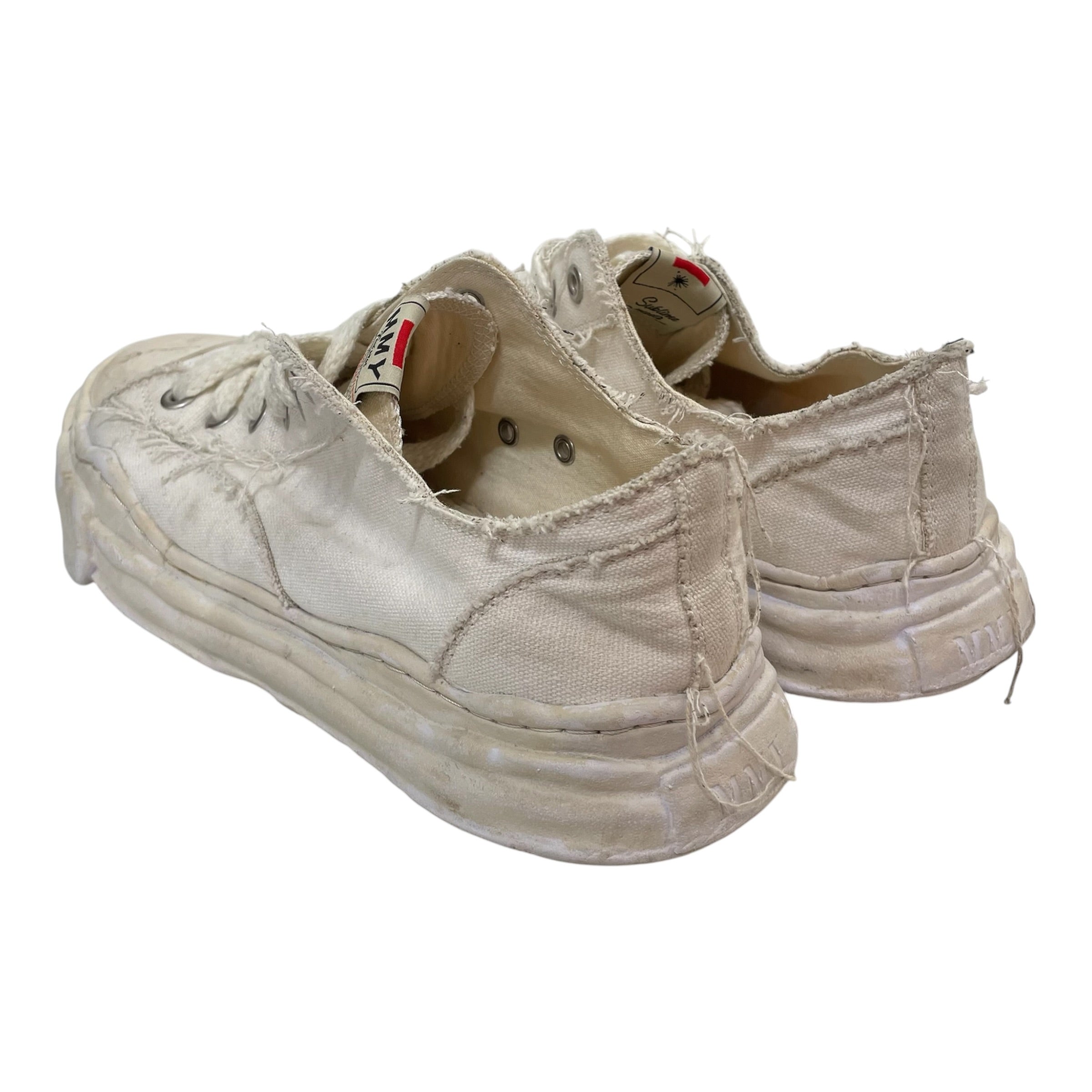 MIHARA YASUHIRO/Low-Sneakers/EU 44/Cotton/WHT/ view 2