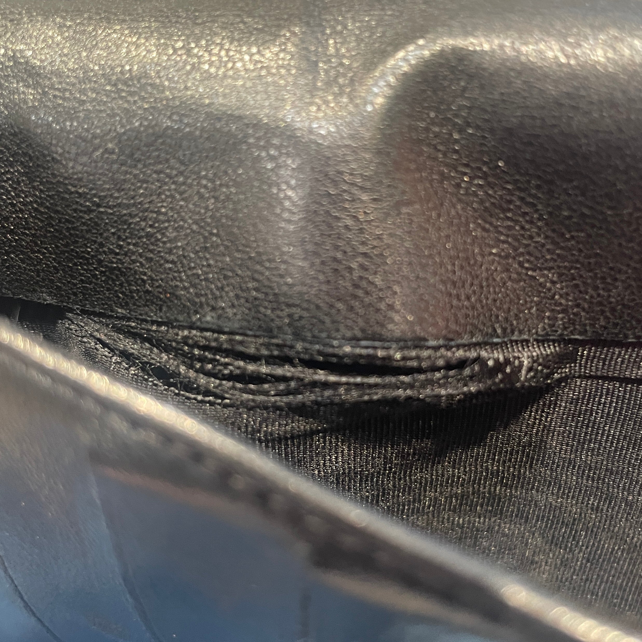 CHANEL/Long Wallet/Leather/BLK/L's/CC Caviar view 6