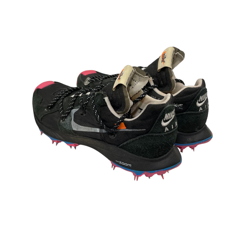 NIKE/OFF-WHITE/Low-Sneakers/US 10/Leather/BLK/CD8179-001, ZOOM TERRA