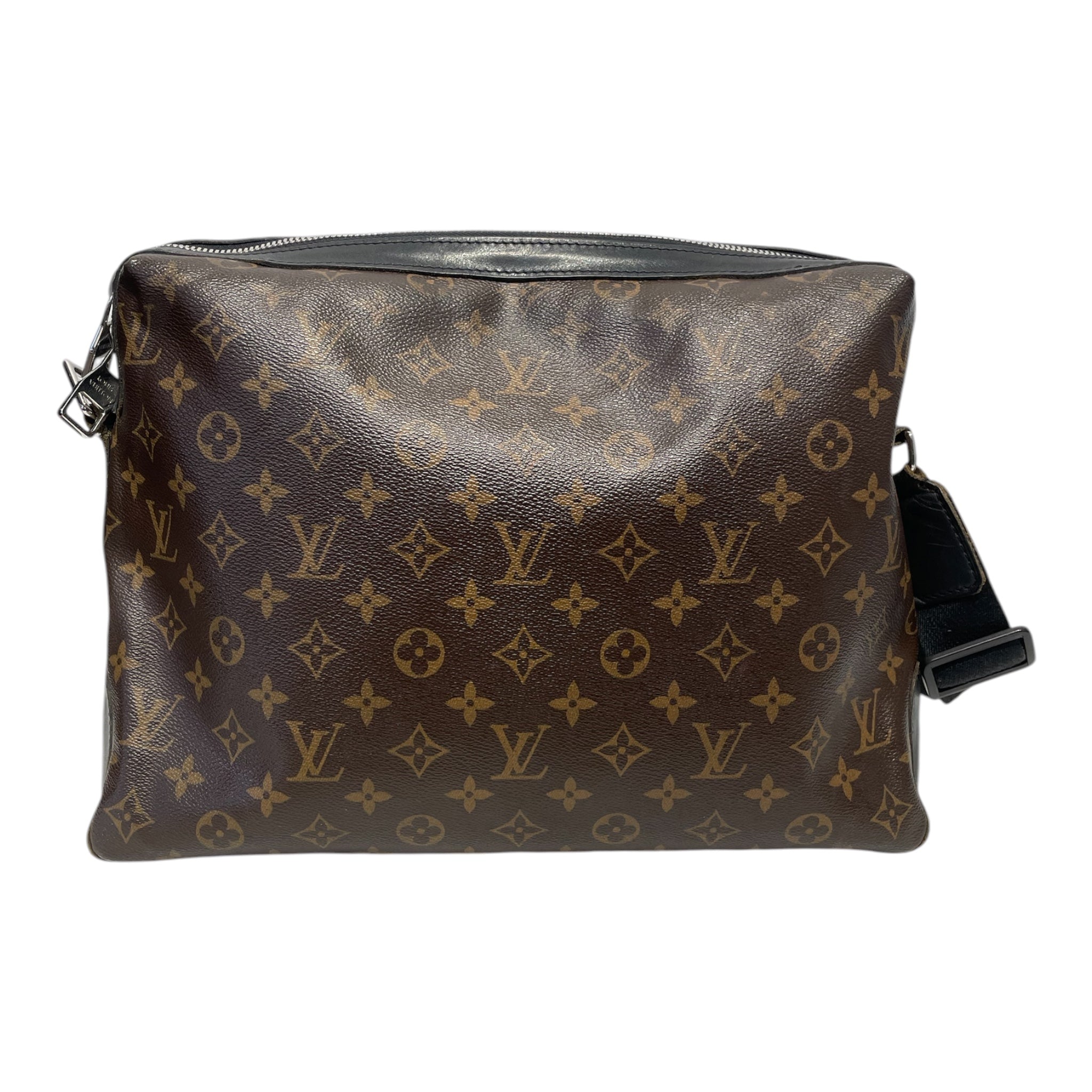 LOUIS VUITTON/Bag/Monogram/Leather/BRW/Messenger bag view 4