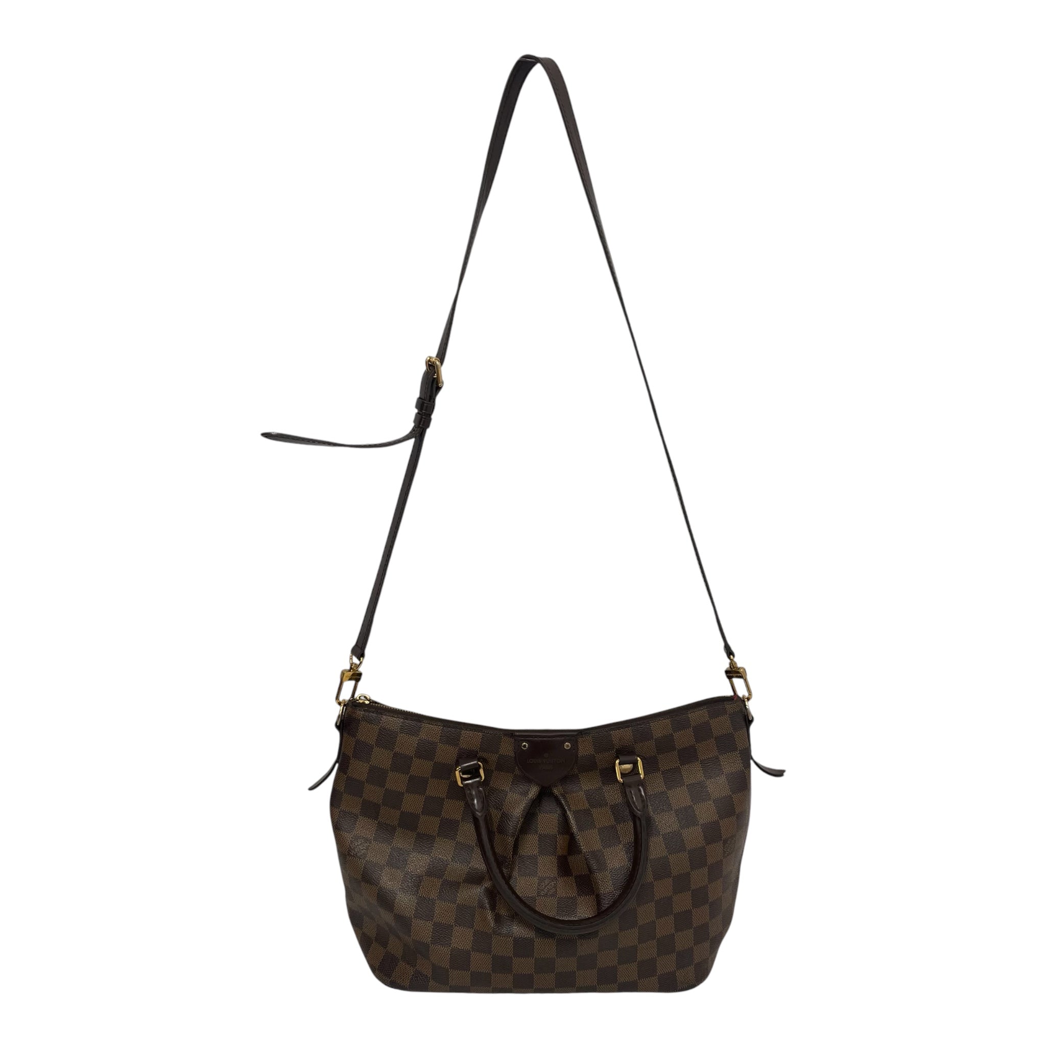 LOUIS VUITTON/Clutch Bag/Hombre Check/Leather/BRW/Damier Ebene Siena view 1
