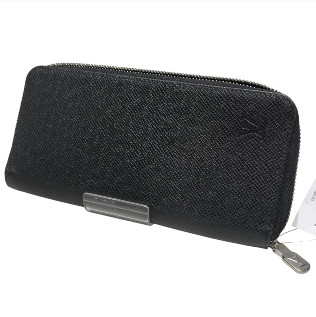 LOUIS VUITTON/Long Wallet/Leather/BLK/L's/coner logo view 1
