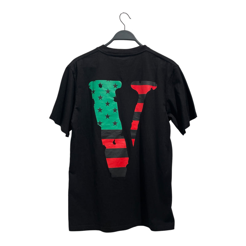 VLONE/T-Shirt/M/Cotton/BLK/Graphic/Power Staple