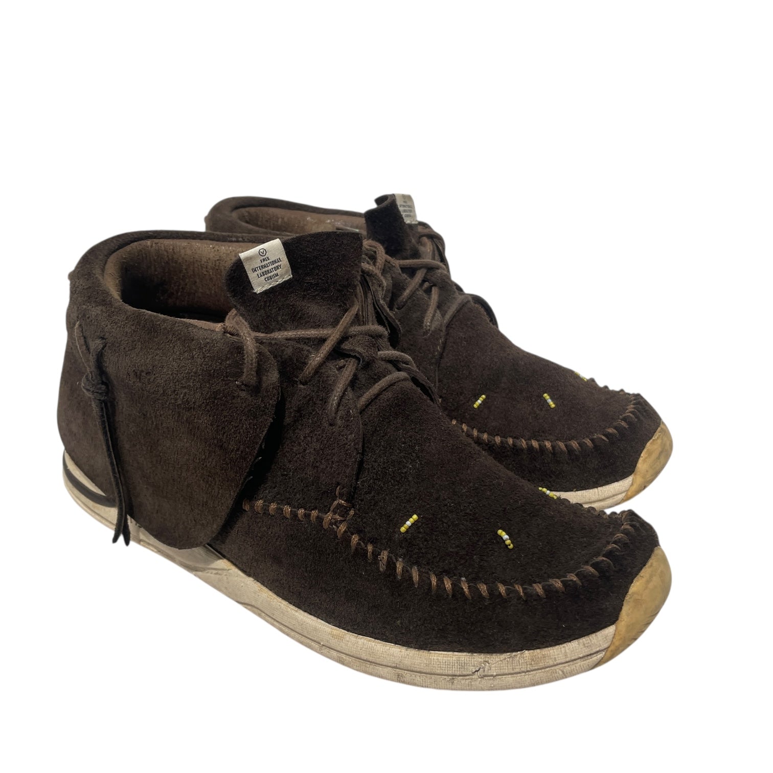 visvim/Loafers/US 11/Suede/BRW/FBT LHAMO FOLK MOCCASIN BOOT view 1