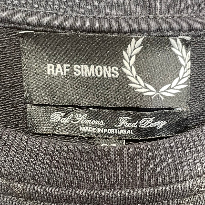 RAF SIMONS/Sweatshirt/38/BLK/Cotton/