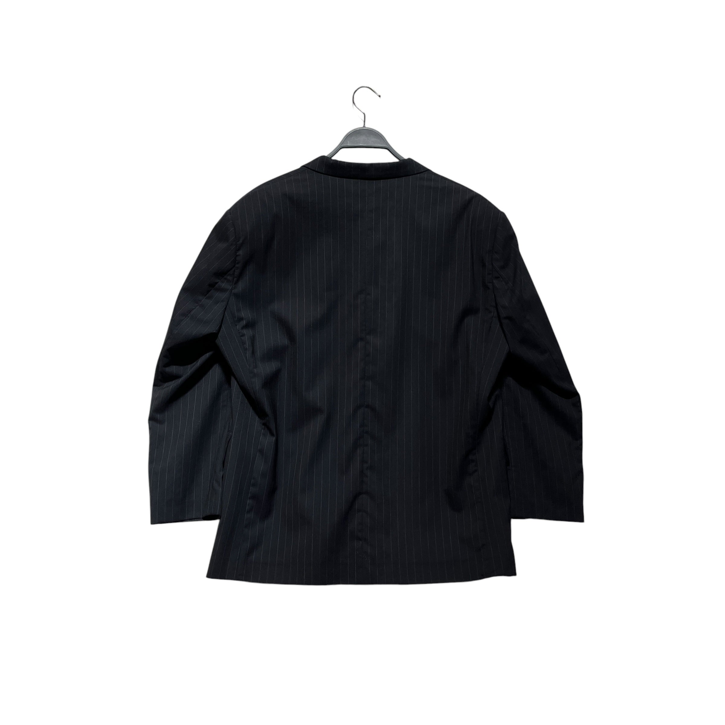Second/Layer/Tailored Jkt/48/BLK/Stripe/ view 2