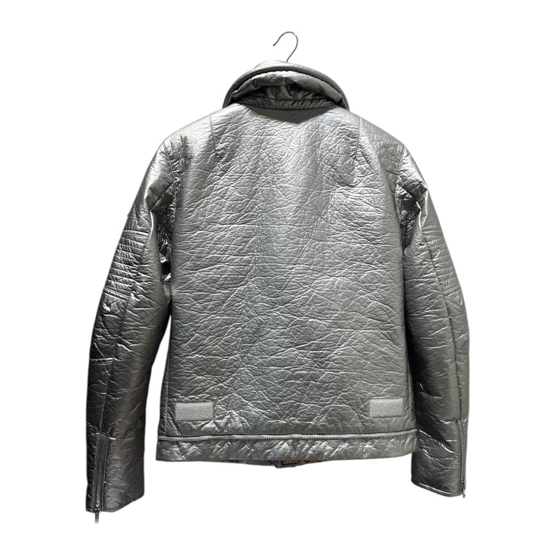 Helmut Lang/Puffer Jkt/M/SLV/silver puffer jacket nwt