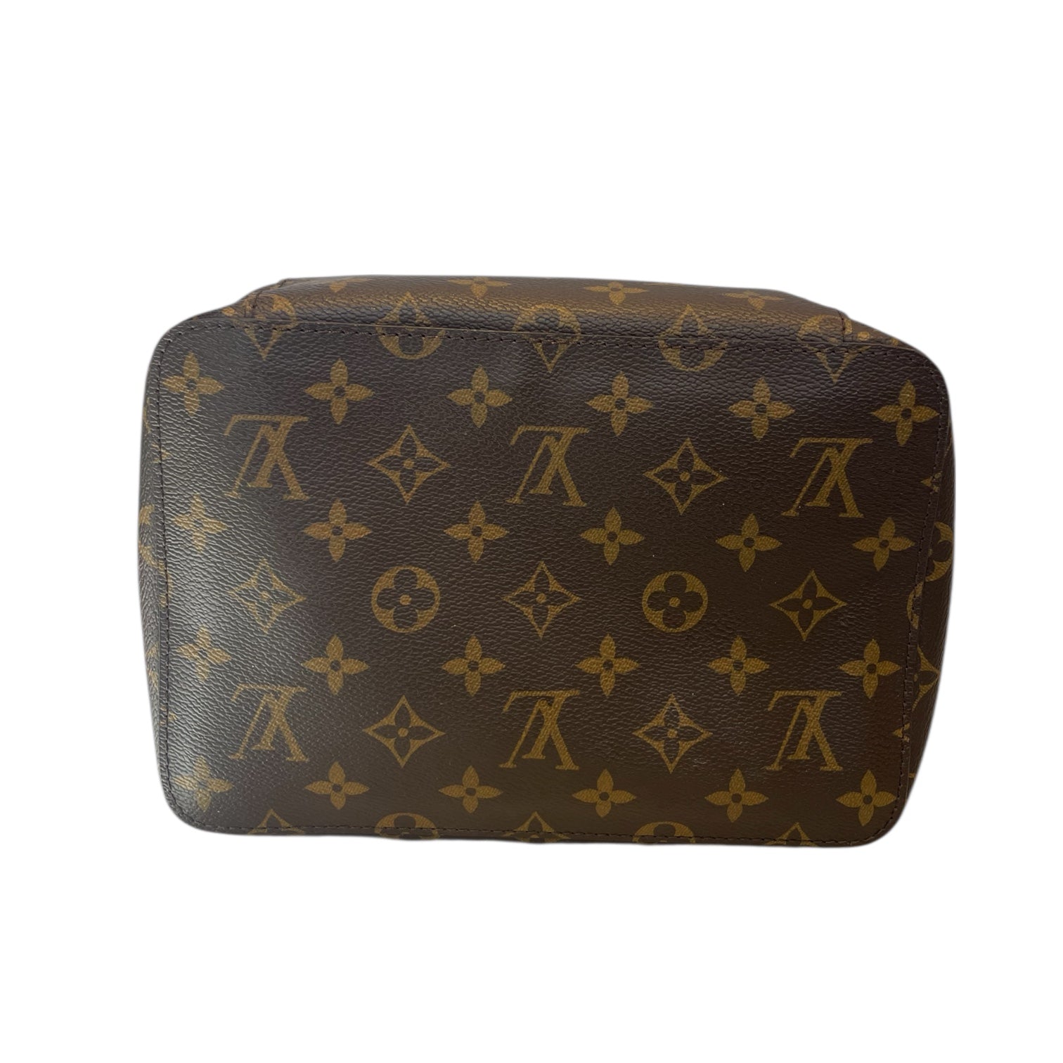 LOUIS VUITTON/Pouch/Monogram/Leather/BRW/SMALL POUCH view 2