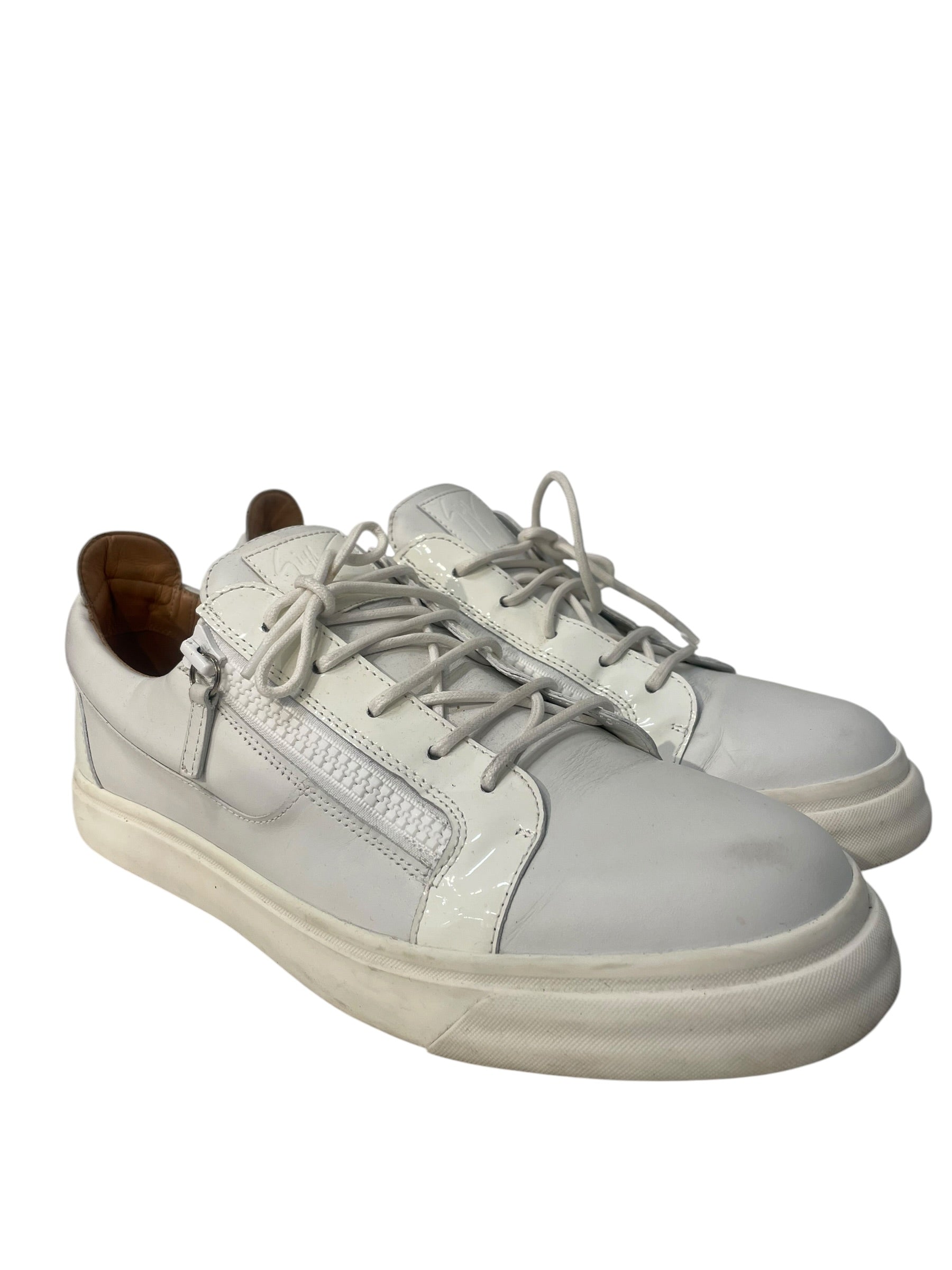 Giuseppe Zanotti/Low-Sneakers/EU 46/Leather/WHT/ view 1