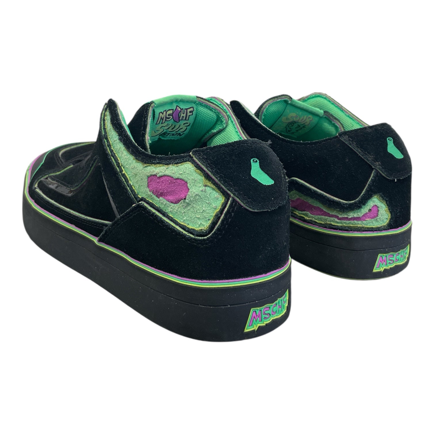 MSCHF/Low-Sneakers/US 12/All Over Print/Cotton/BLK/ view 2