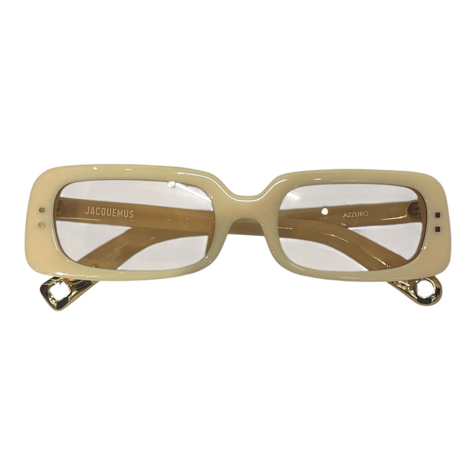 JACQUEMUS/Sunglasses/Plastic/YEL/AZZURO SHADES view 1