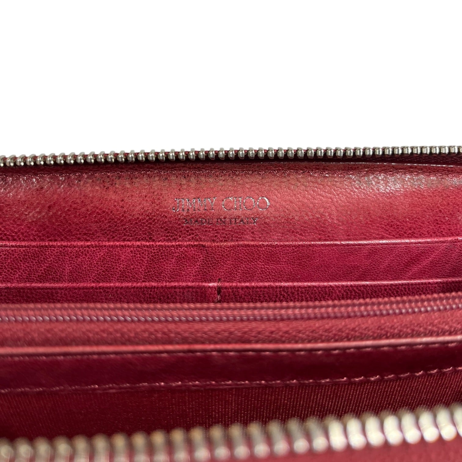 JIMMY CHOO/Long Wallet/Leather/BRD/Star Studded wallet view 5