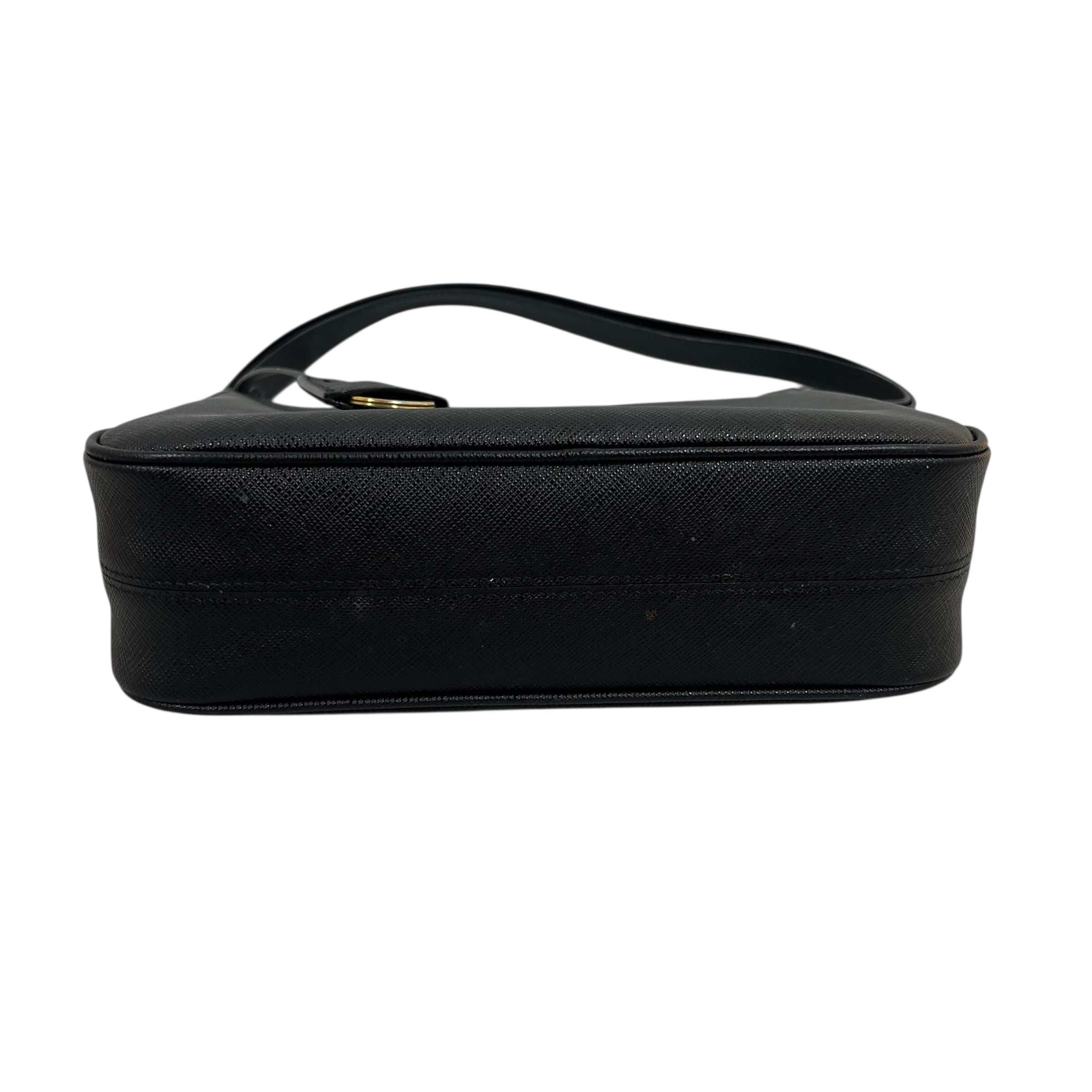 PRADA/Hand Bag/Leather/BLK/MINI BAG view 3