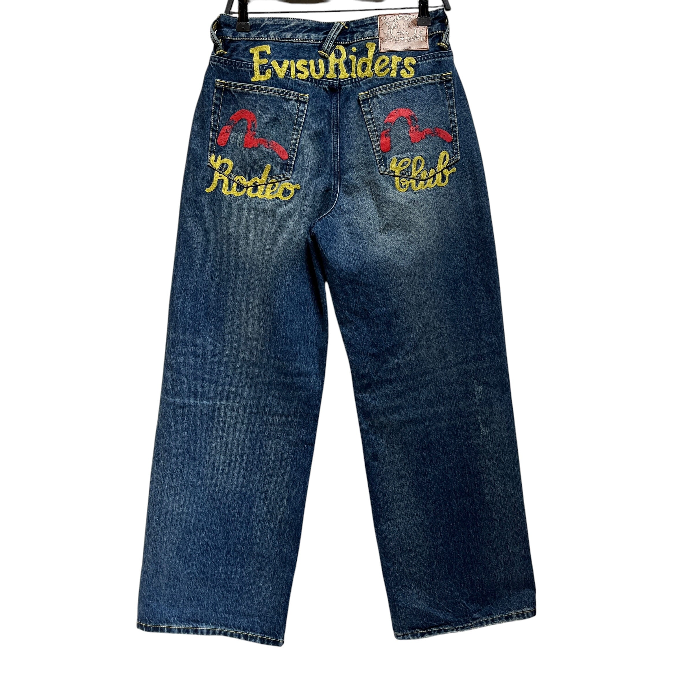 EVISU/Pants/S/Denim/IDG/evisu riders view 2