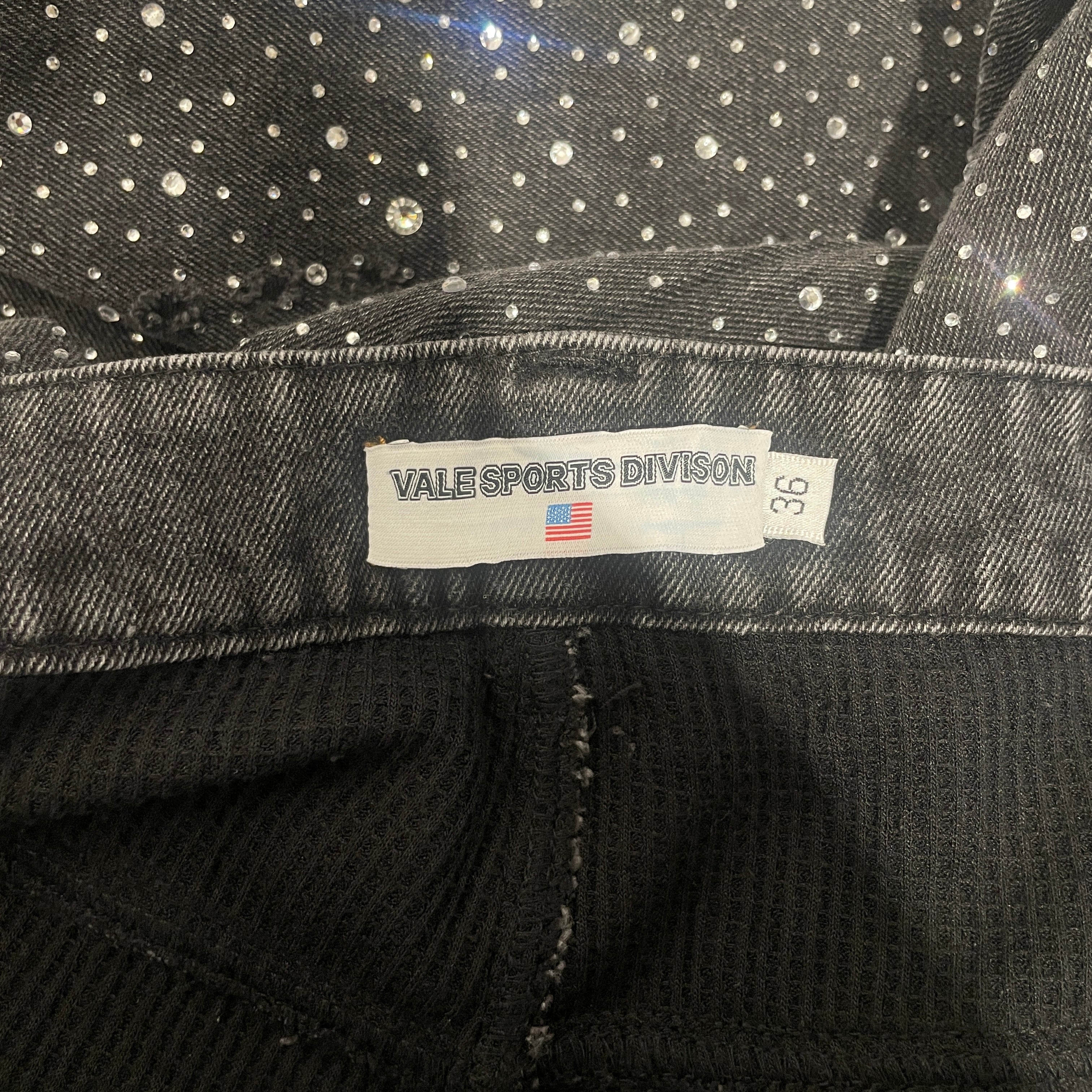 Vale Forever/Straight Pants/36/Denim/BLK/ view 3