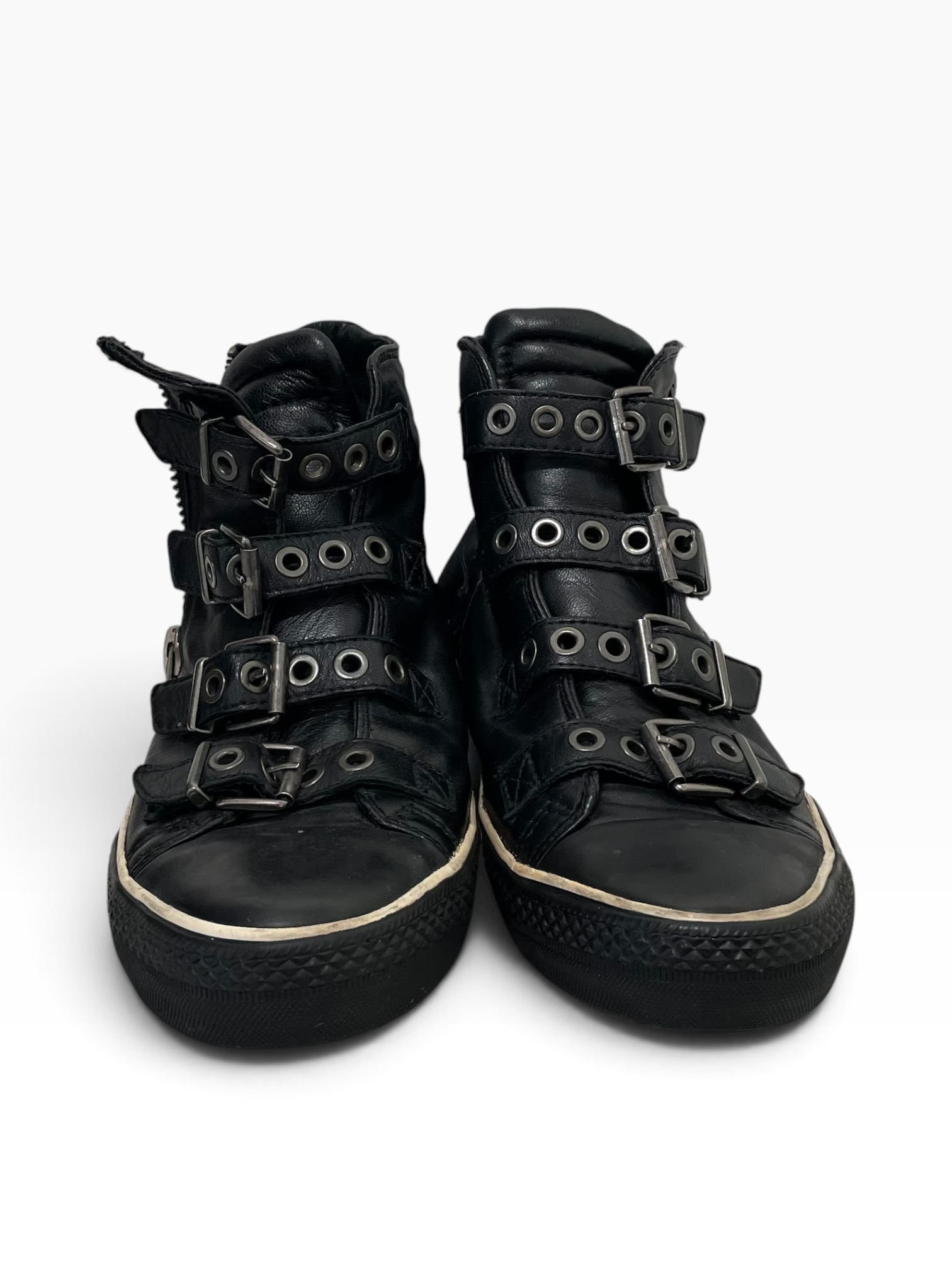 Ash/Hi-Sneakers/EU 39/Leather/BLK/MULTI BUCKLE view 4