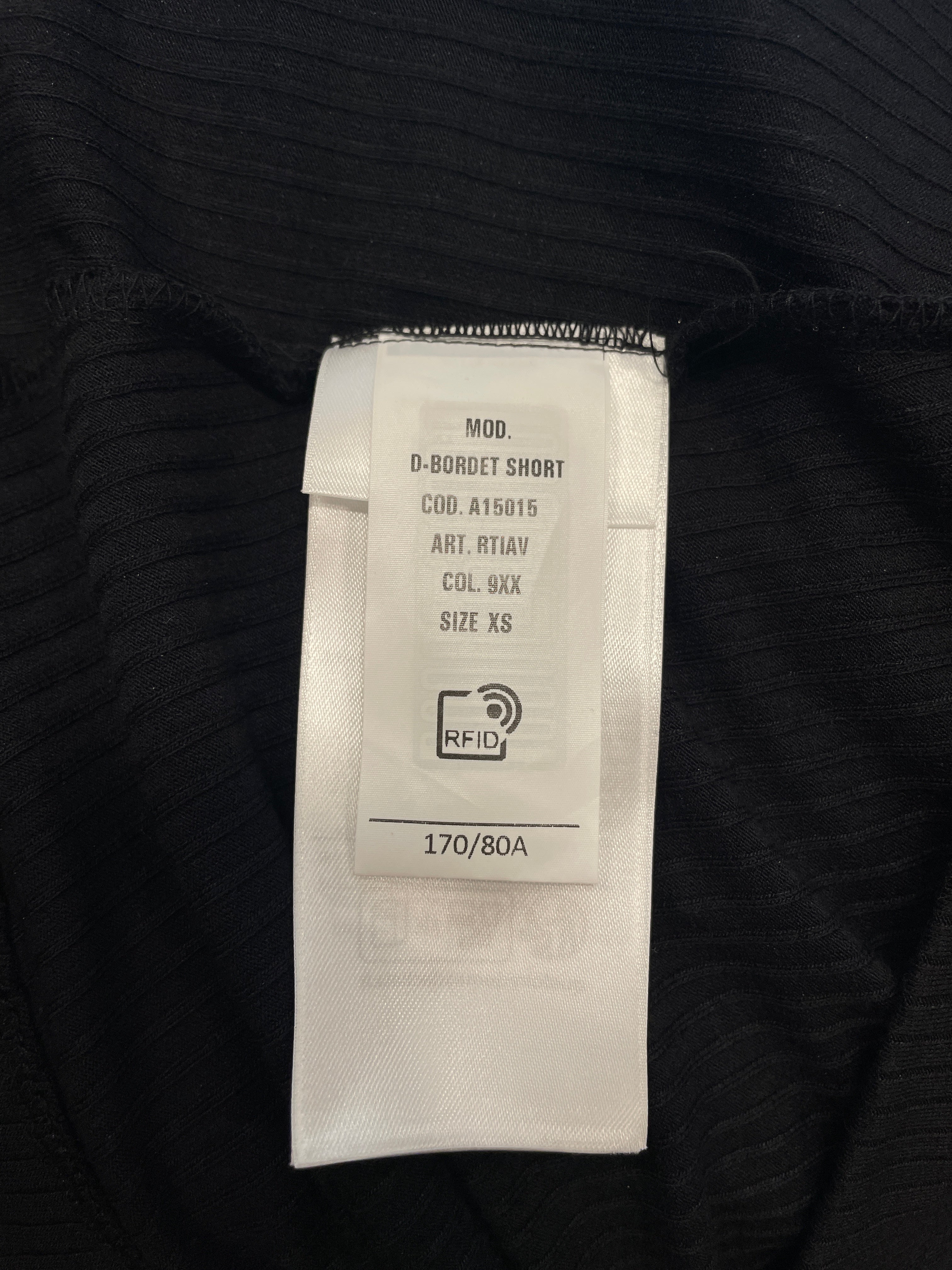 DIESEL/Tank Dress/XS/Cotton/BLK/Midi Length/RIBBED QUARTER ZIP view 10
