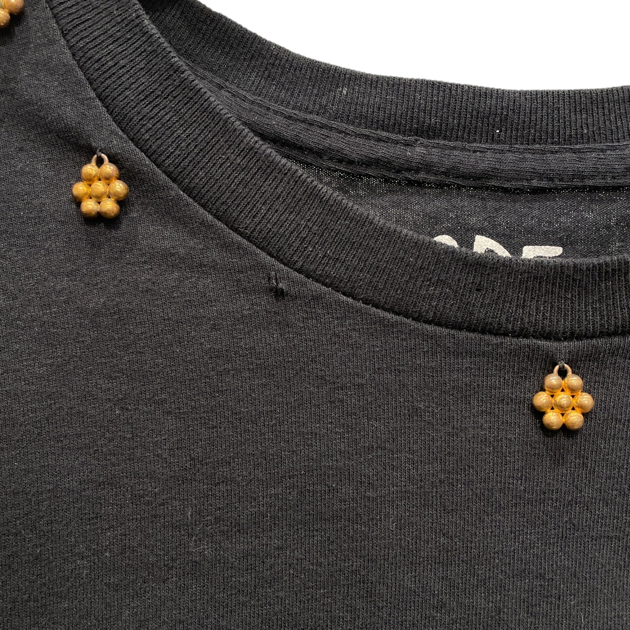 BODE/T-Shirt/XXL/Cotton/BLK/BEADED NECKLINE view 4