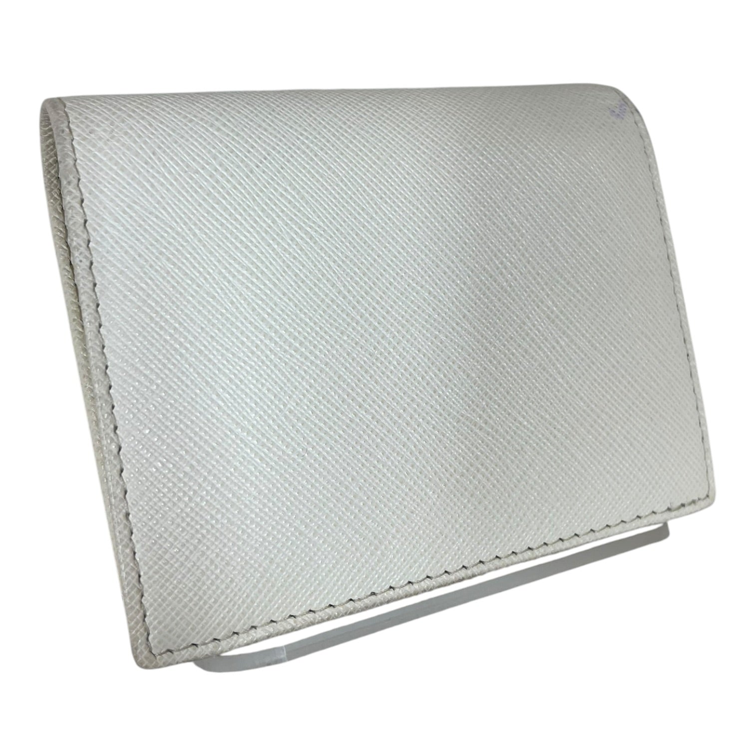 PRADA/Bifold Wallet/Leather/WHT/L's/ view 2