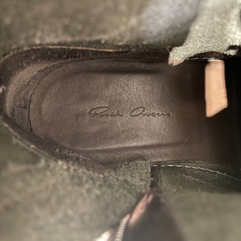 Rick Owens/Boots/EU 40/Leather/BRW/FW15 Sphinx Sneaker Boot