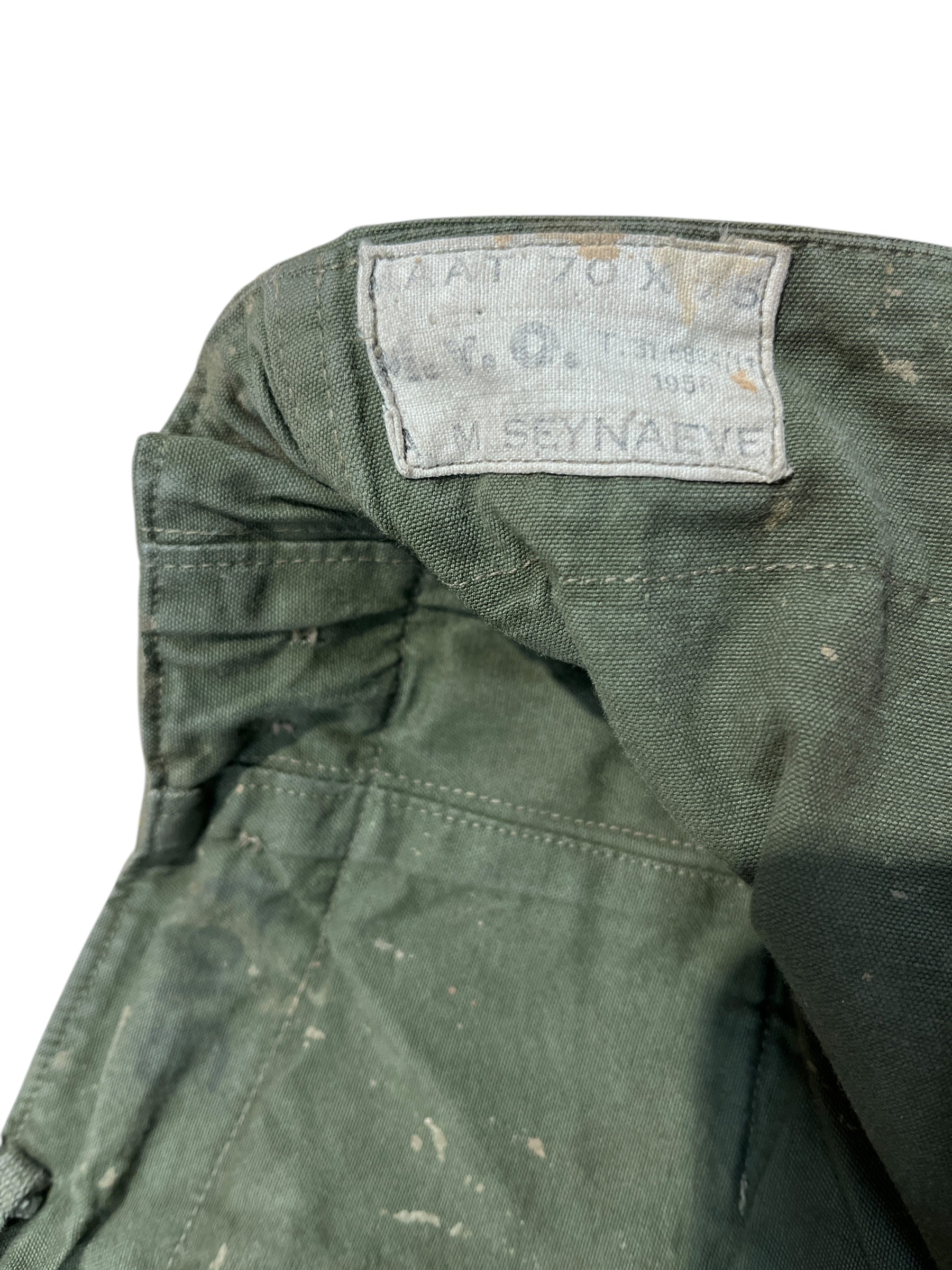 Vintage/Straight Pants/S/Cotton/GRN/1950s Military Pants view 3