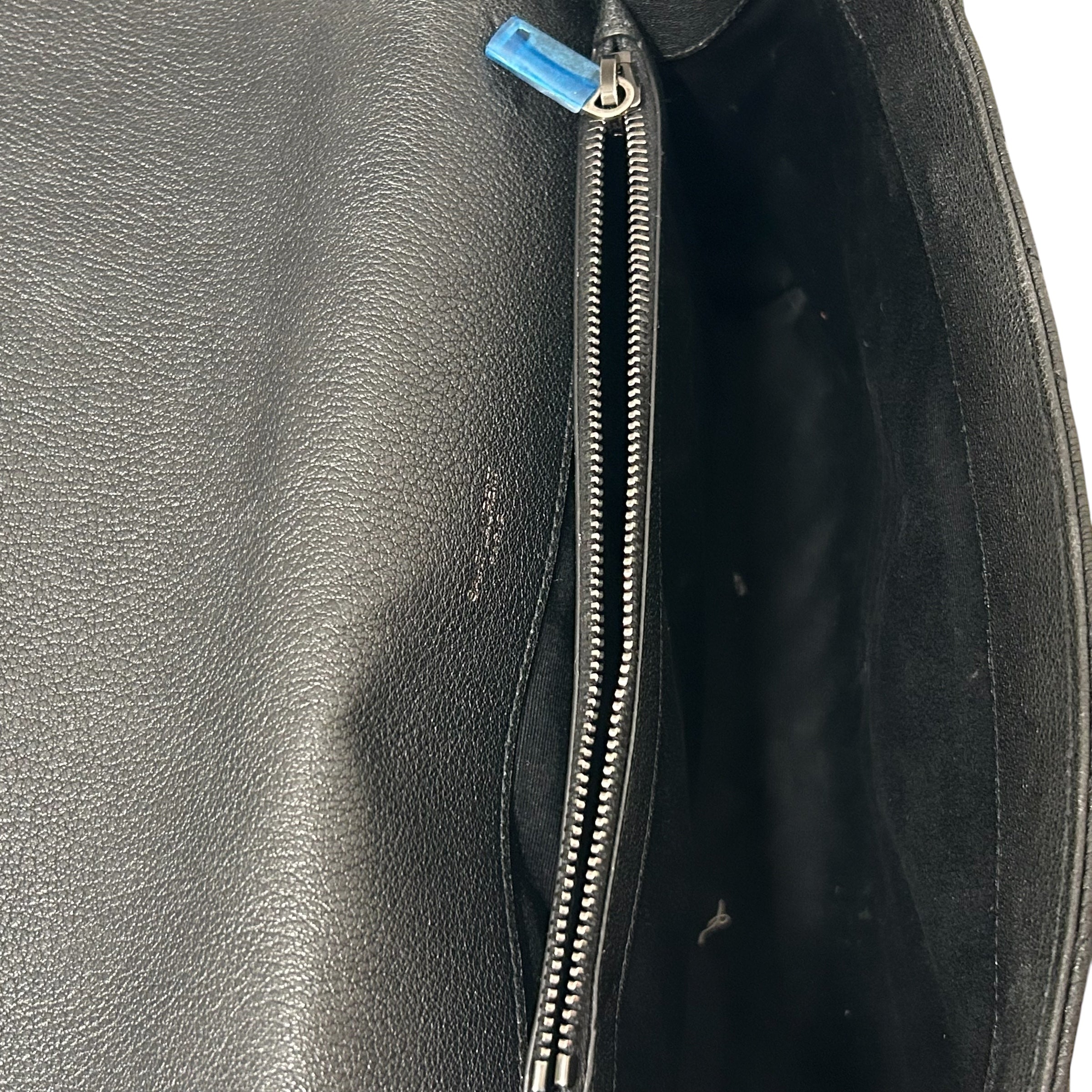 YVES SAINT LAURENT/Cross Body Bag/Leather/BLK/College view 7