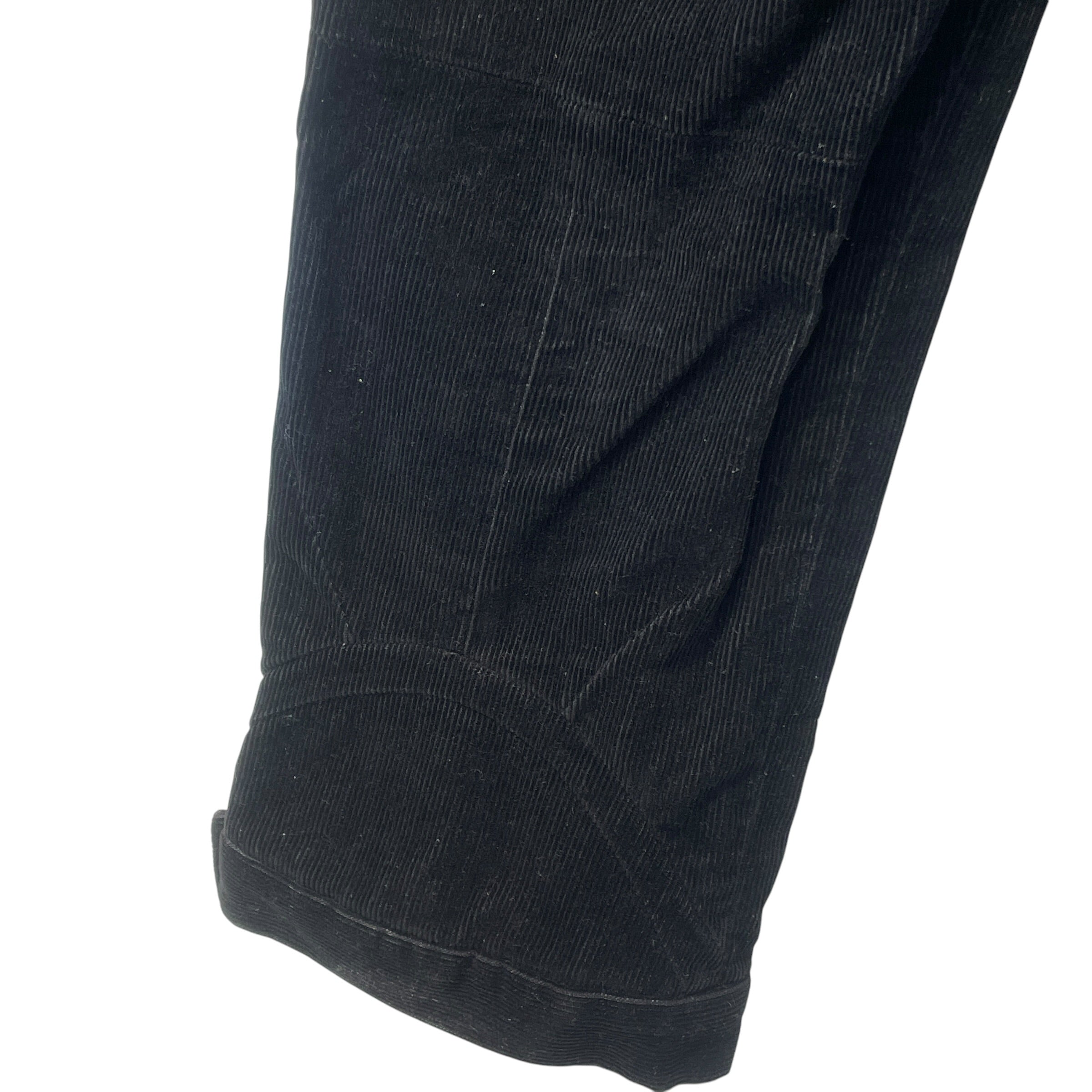 UNDERCOVER/Pants/1/Corduroy/BLK/LIGHTING BOLT ON KNEE view 5