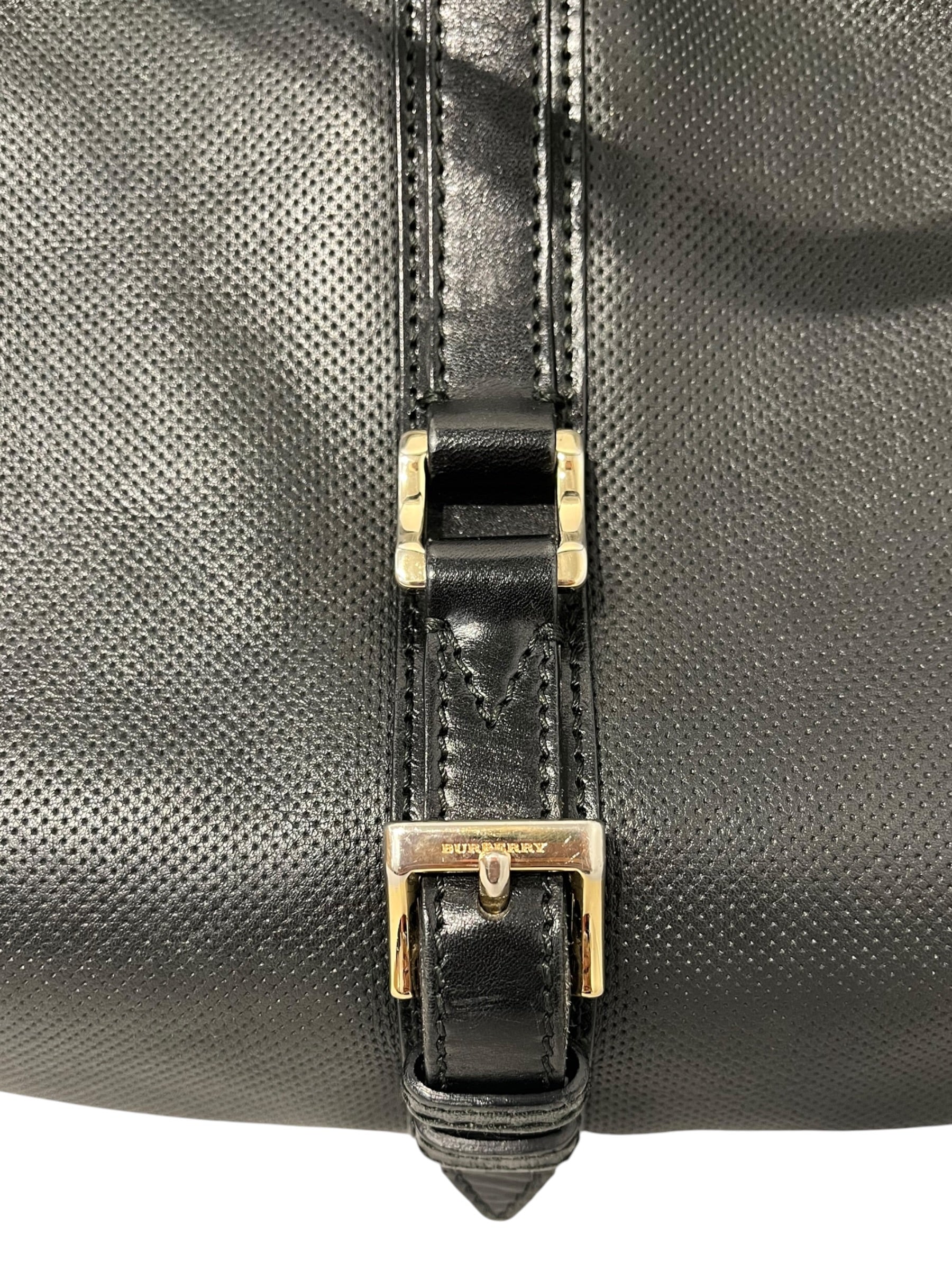 BURBERRY/Hand Bag/Leather/BLK/ view 8