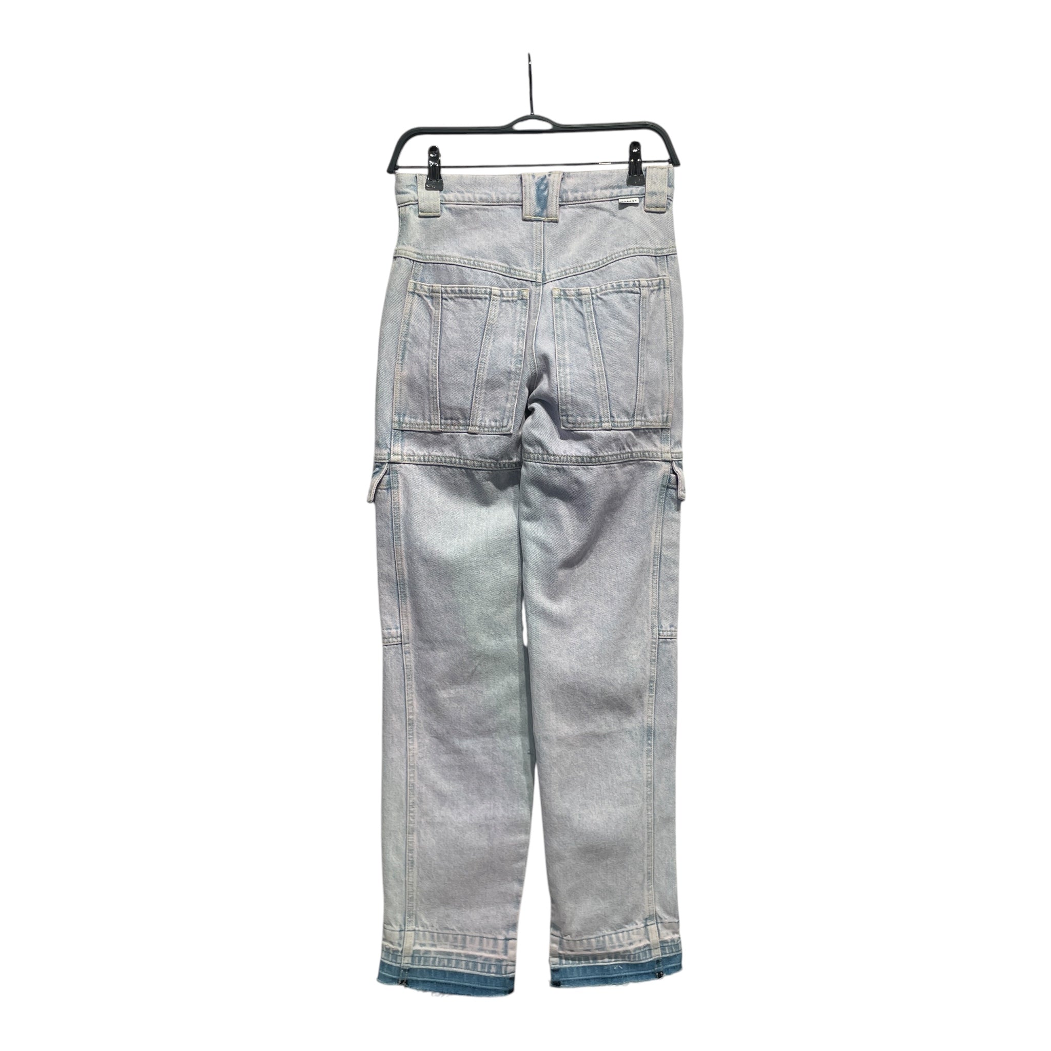 ISABEL MARANT ETOILE/Straight Pants/32/Denim/PPL/ view 2