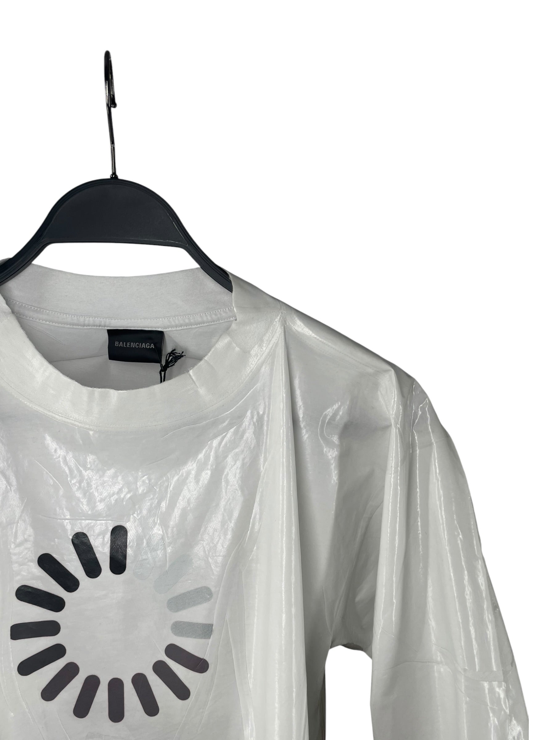 BALENCIAGA/LS T-Shirt/1/Cotton/WHT/Graphic/LOADING LAMINATED LS 404 PAGE view 3