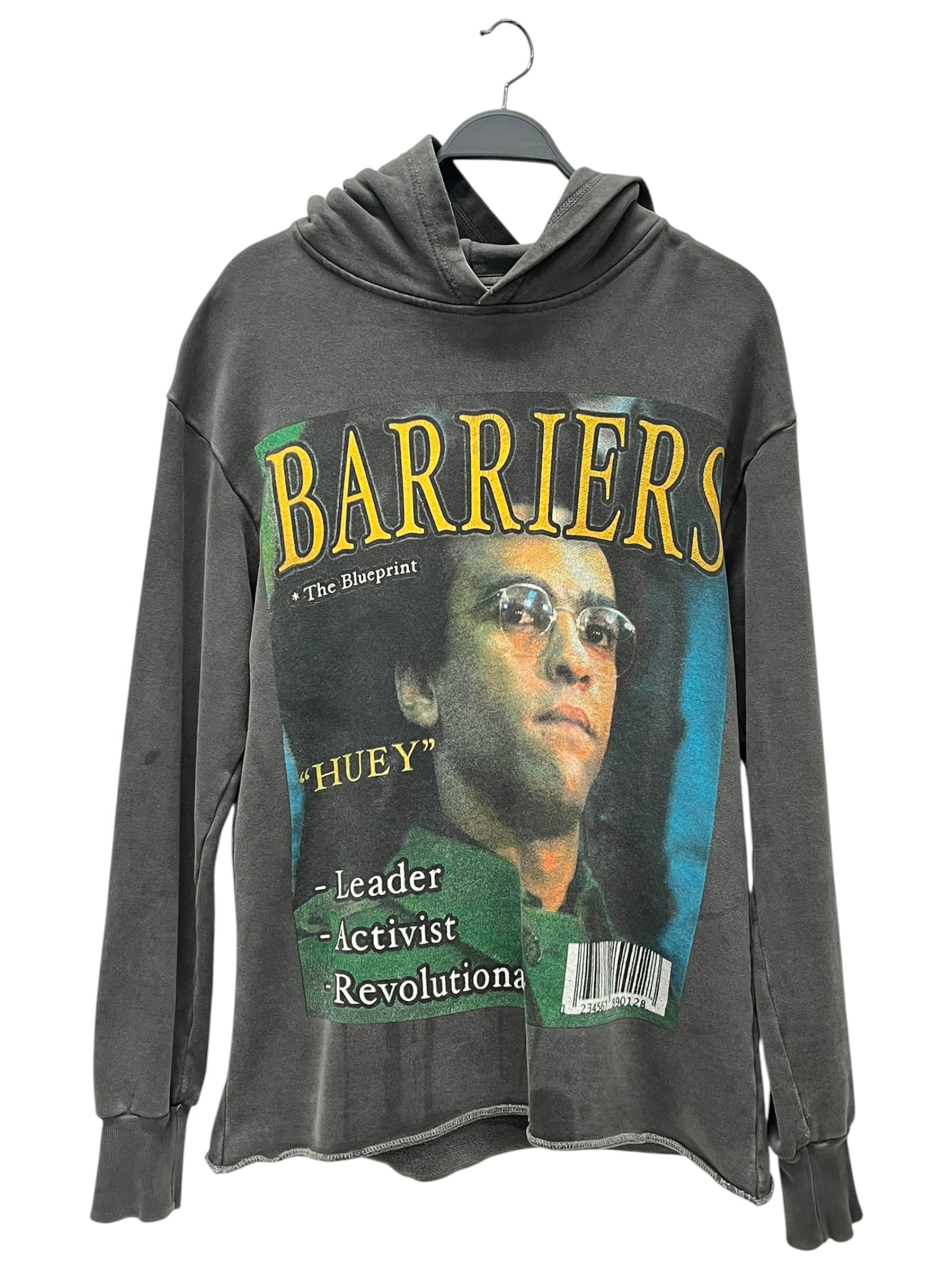 BARRIERS/Sweater/S/Cotton/GRY/Huey view 1