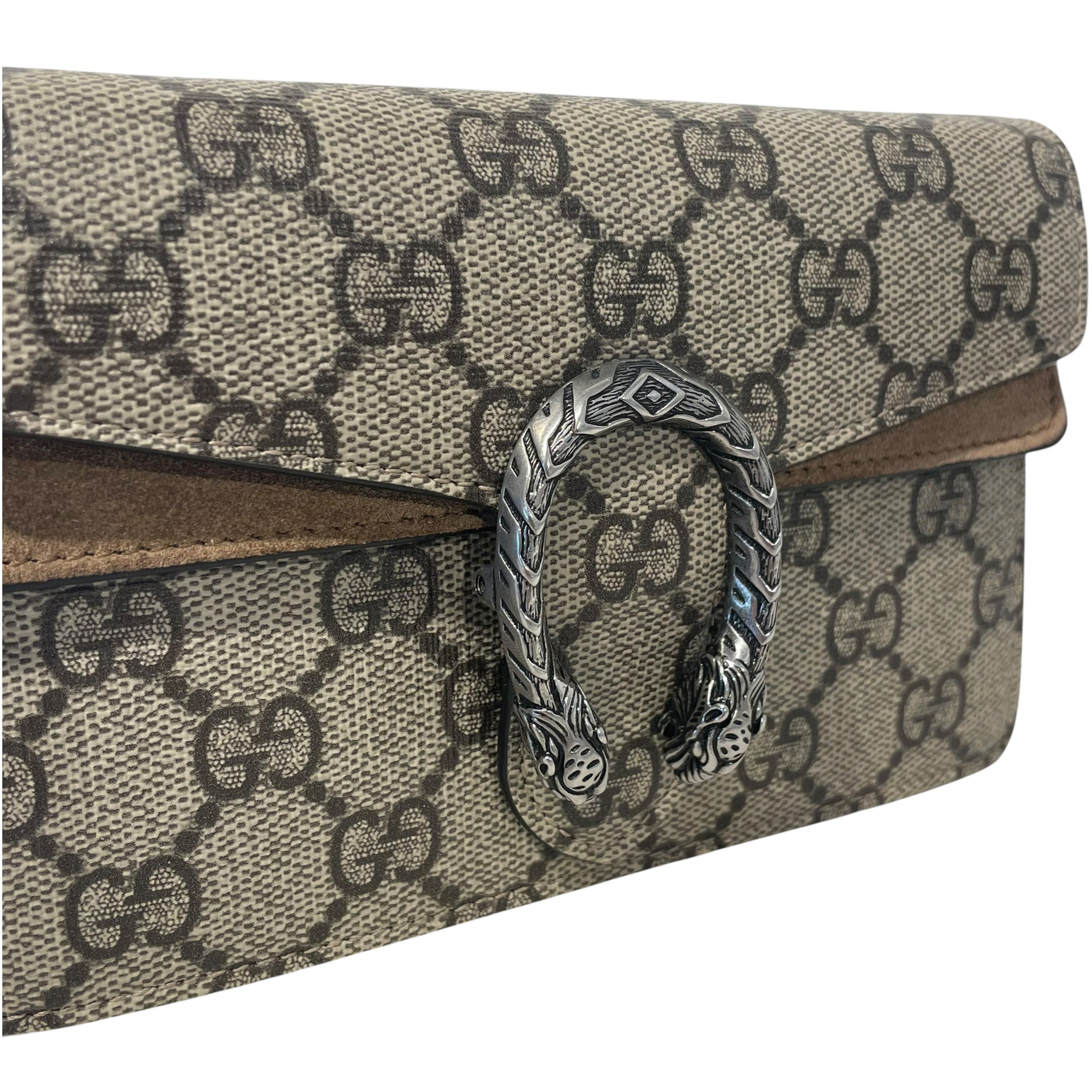 GUCCI/Cross Body Bag/Monogram/Leather/BRW/DIONYSUS GG SUPER MINI BAG view 5