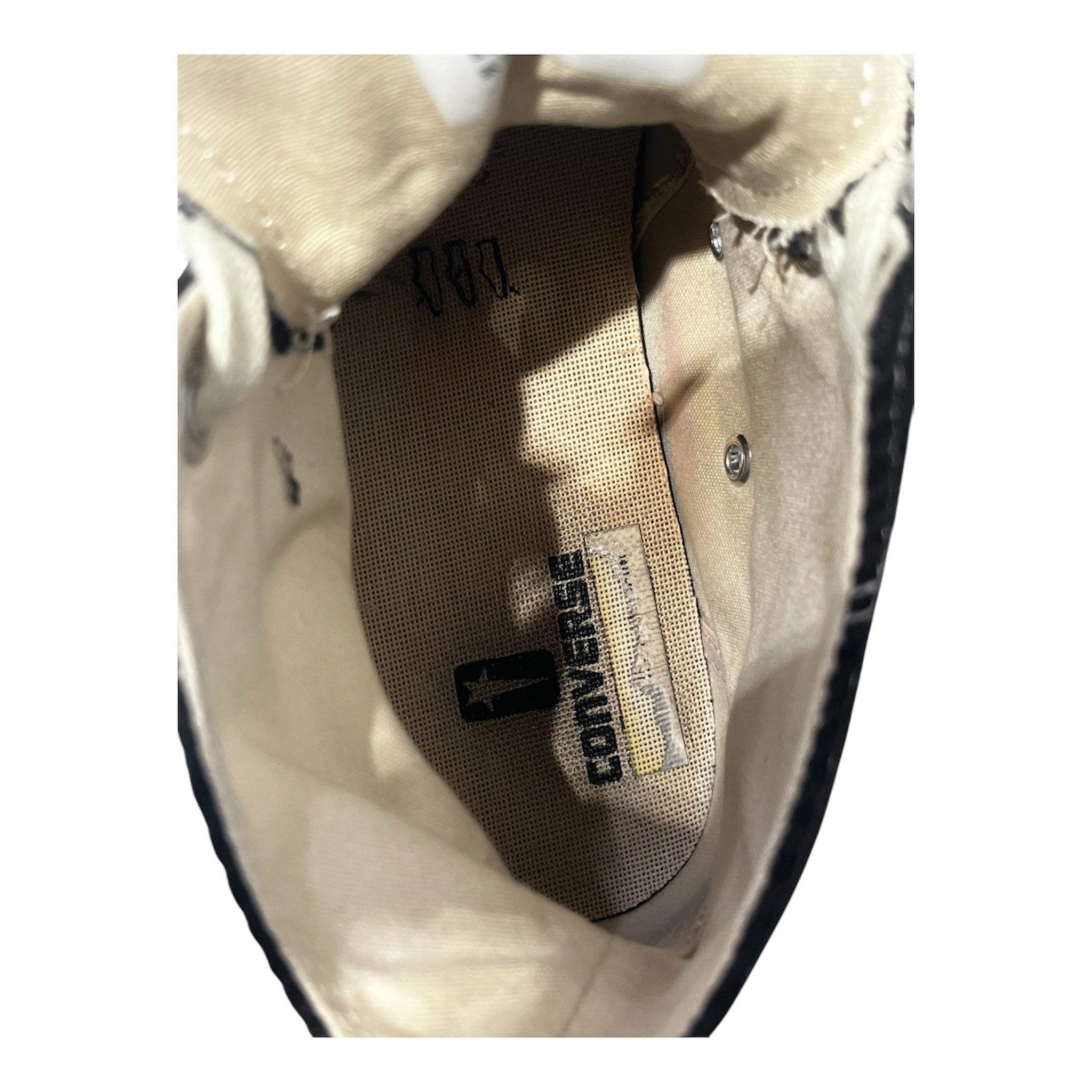 Rick Owens/Hi-Sneakers/US 7.5/Cotton/BLK/ view 4