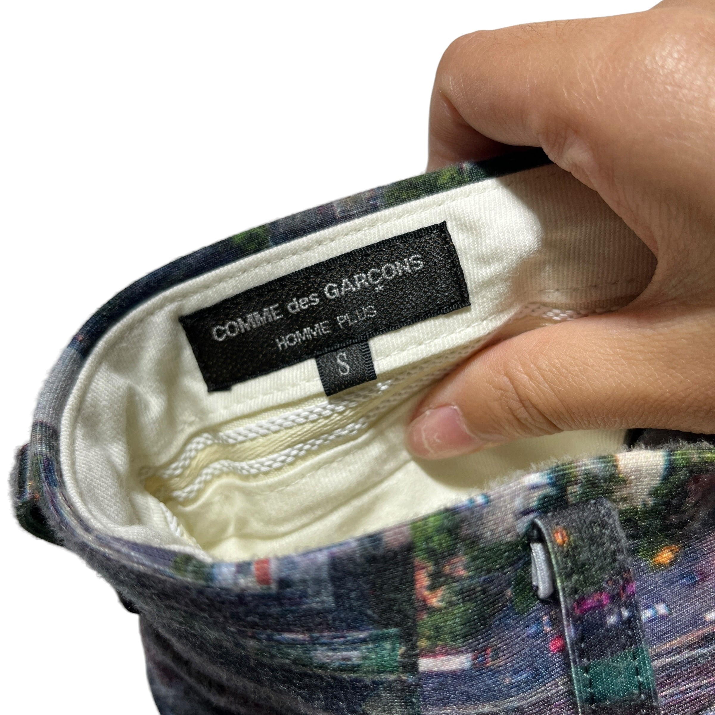 COMME des GARCONS HOMME PLUS/Shorts/S/Cotton/BLU/All Over Print/CITYSCAPE TAILORED view 5