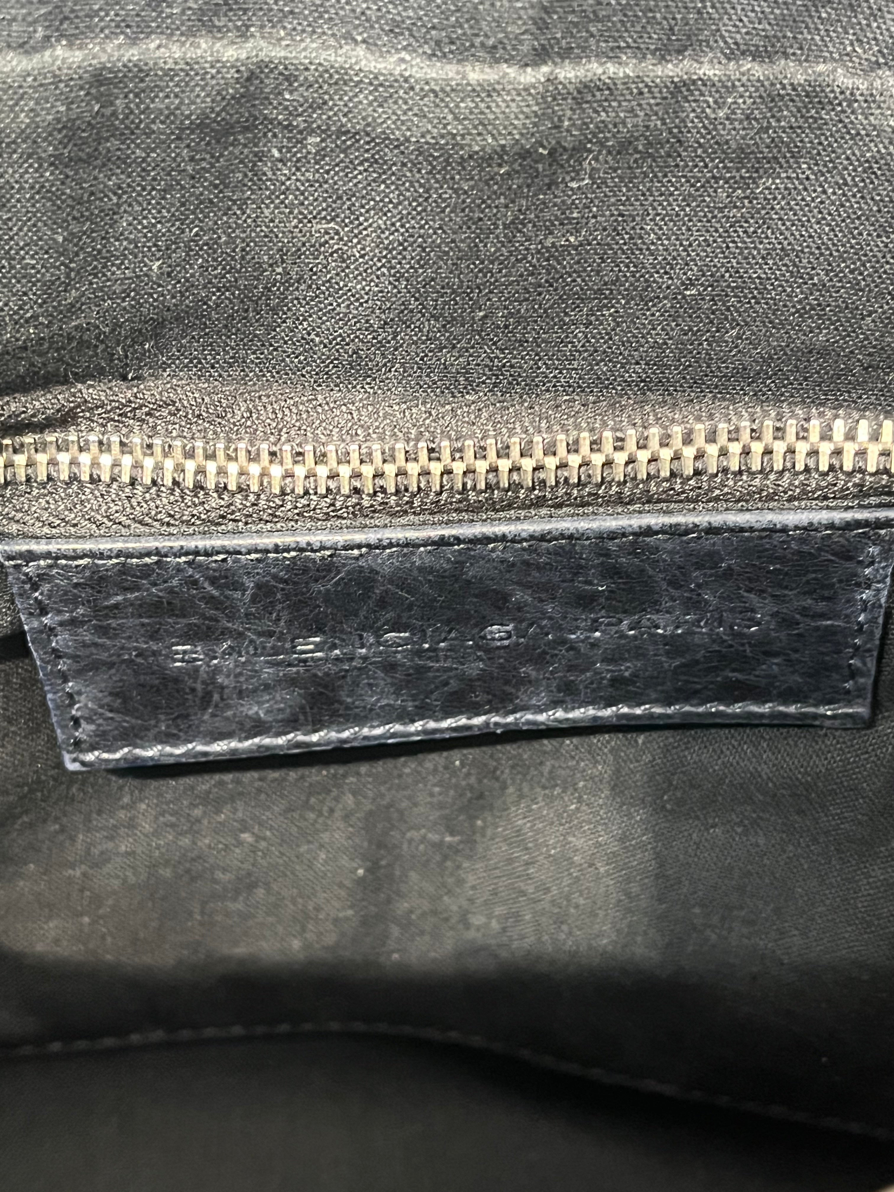 BALENCIAGA/Bag/Fur/BLU/PONY FUR MINI CITY BAG SILVER view 8