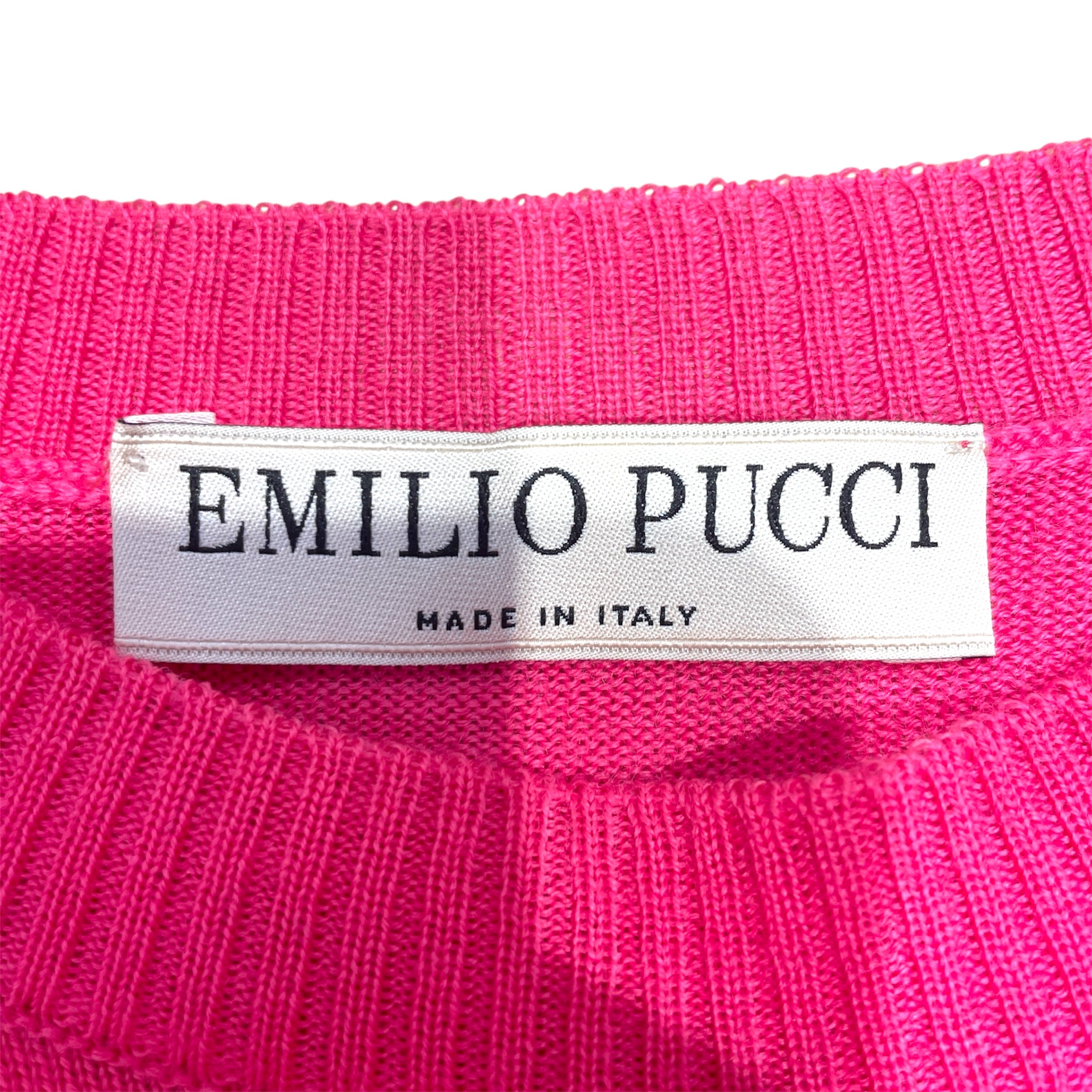 EMILIO PUCCI/Blouse/XS/Wool/PNK/ view 3