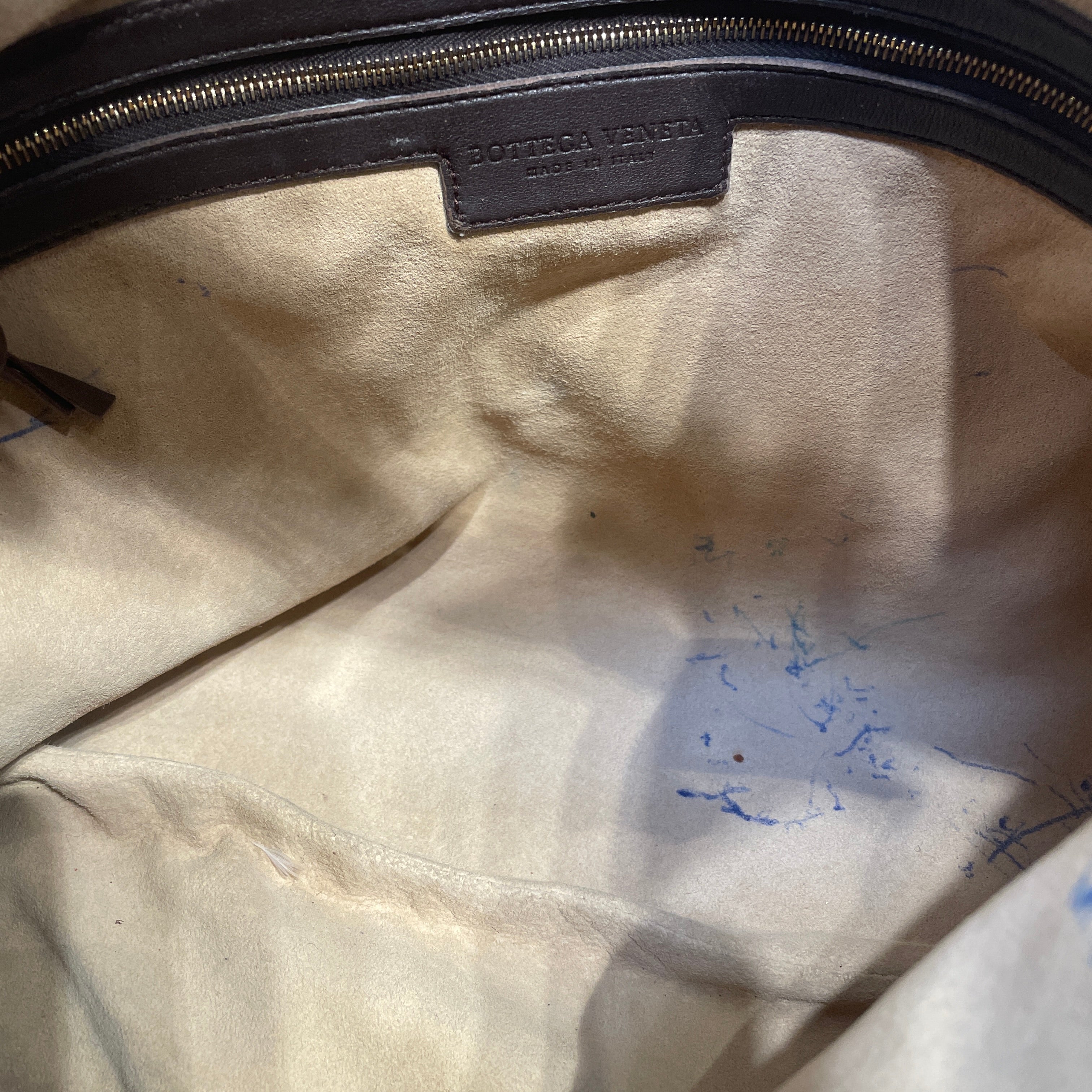 BOTTEGA VENETA/Tote Bag/Lambskin/BRW/WOVEN TOTE view 5