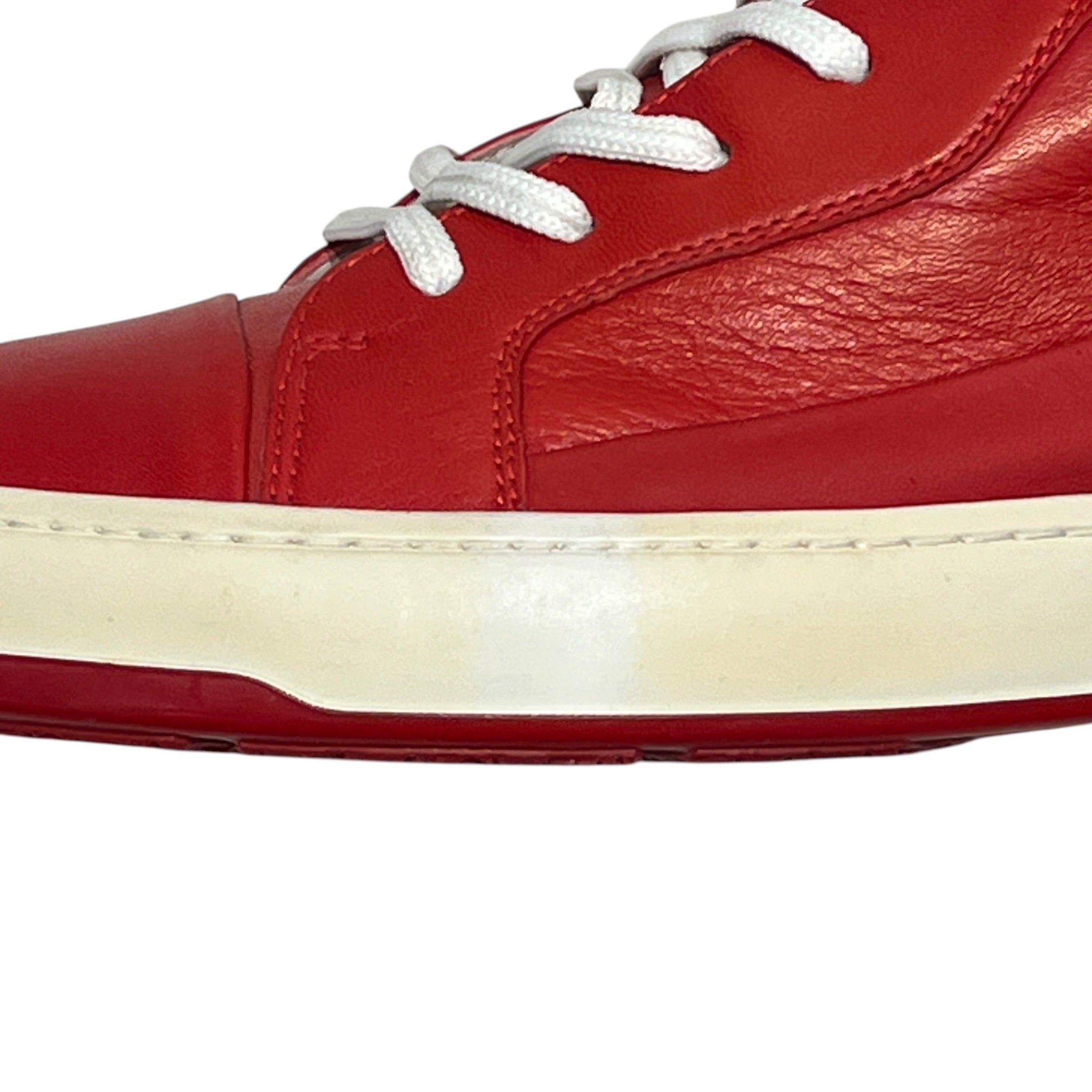 Salvatore Ferragamo/Hi-Sneakers/US 13/RED/NAYON HIGHTOP SNEAKER view 10