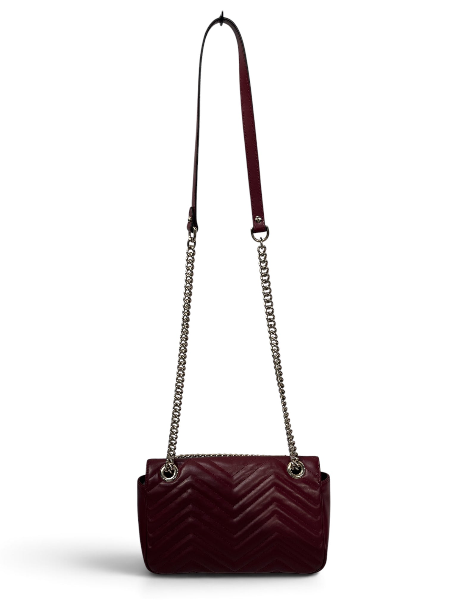 GUCCI/Cross Body Bag/Leather/BRD/marmont - gld metal view 2