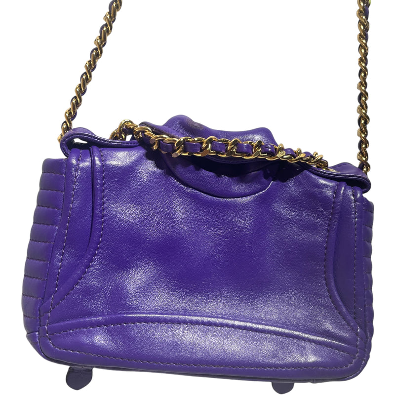 MOSCHINO/Cross Body Bag/Leather/PPL/leather jacket bag