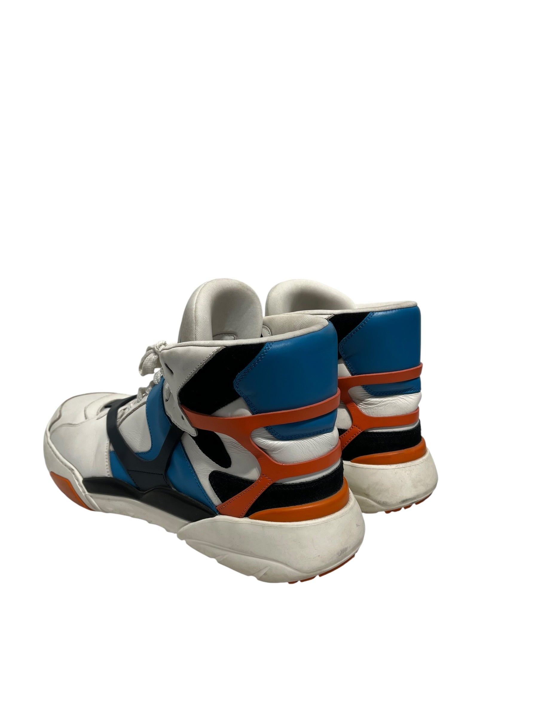 VALENTINO/Hi-Sneakers/EU 45.5/Leather/MLT/ORN, BLU, NVY, WHT MADE ONE view 2