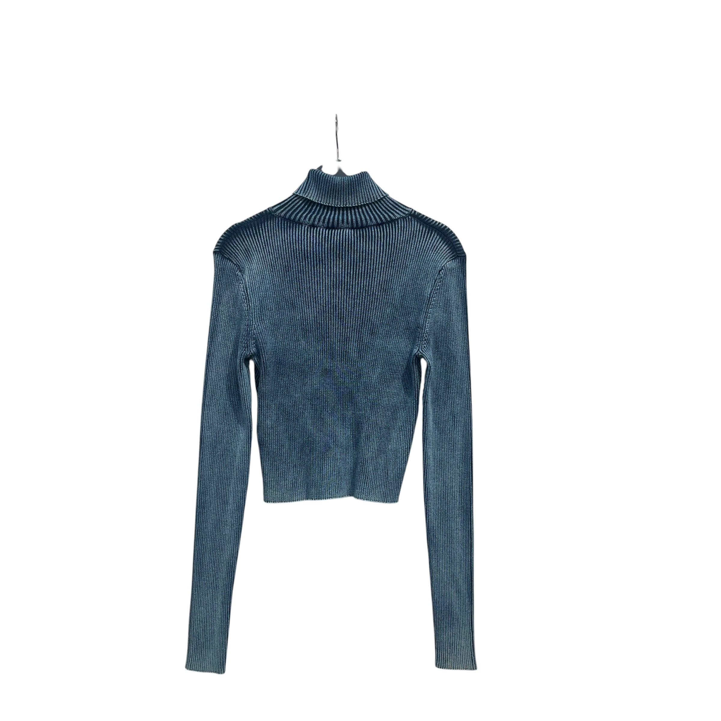 DIESEL/Tops/M/Cotton/BLU/Turtle Neck/Ribbed view 2