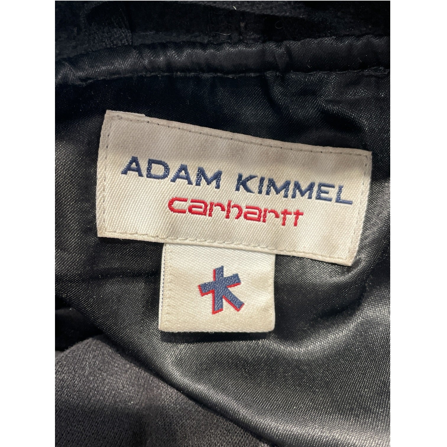 Adam Kimmel/Carhartt/Zip Up Hoodie/M/BLK/Gold Double Zip view 3