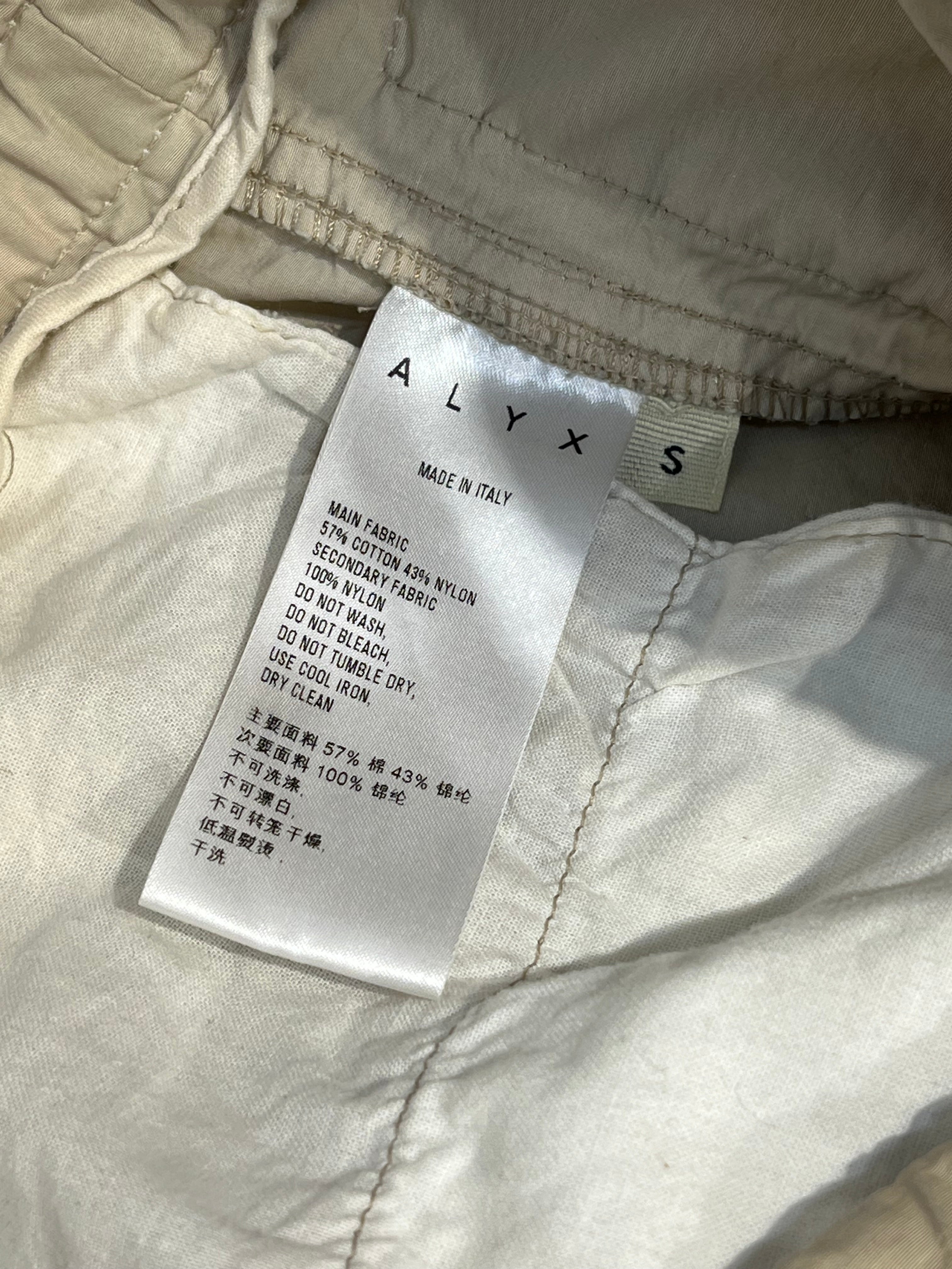 1017 ALYX 9SM(ALYX)/Pants/S/Cotton/BEG/STRETCH MANY POCKETS ZIPPER view 4