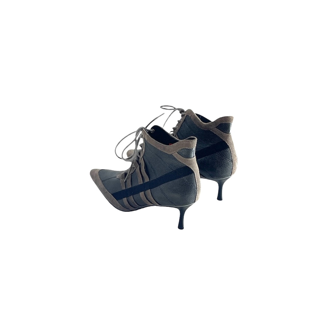 DIESEL/Heels/US 6/Cotton/GRY/ANKLE HEEL BOOTS view 2