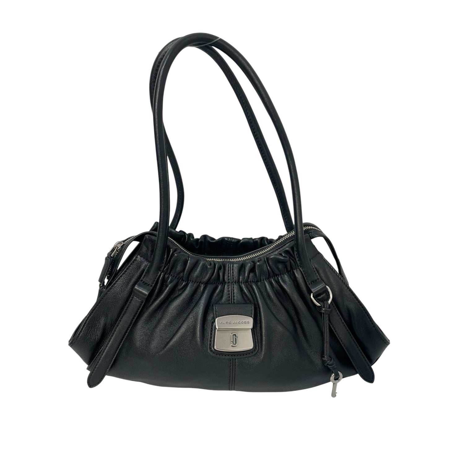 MARC JACOBS/Hand Bag/Leather/BLK/cristina leather bag view 1