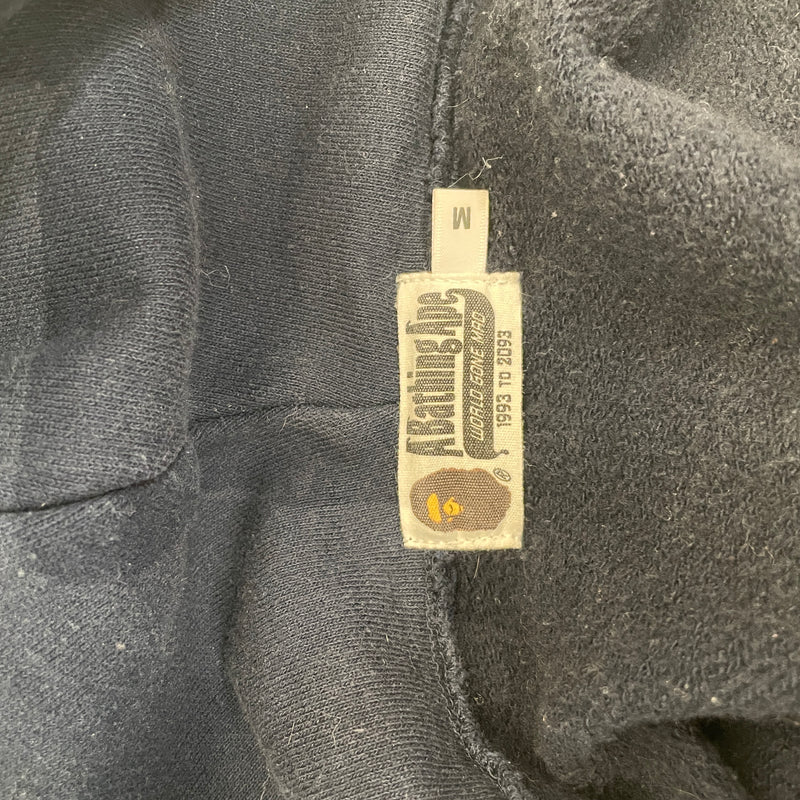 A BATHING APE/Zip Up Hoodie/M/Graphic/Cotton/NVY/Shark Full Zip