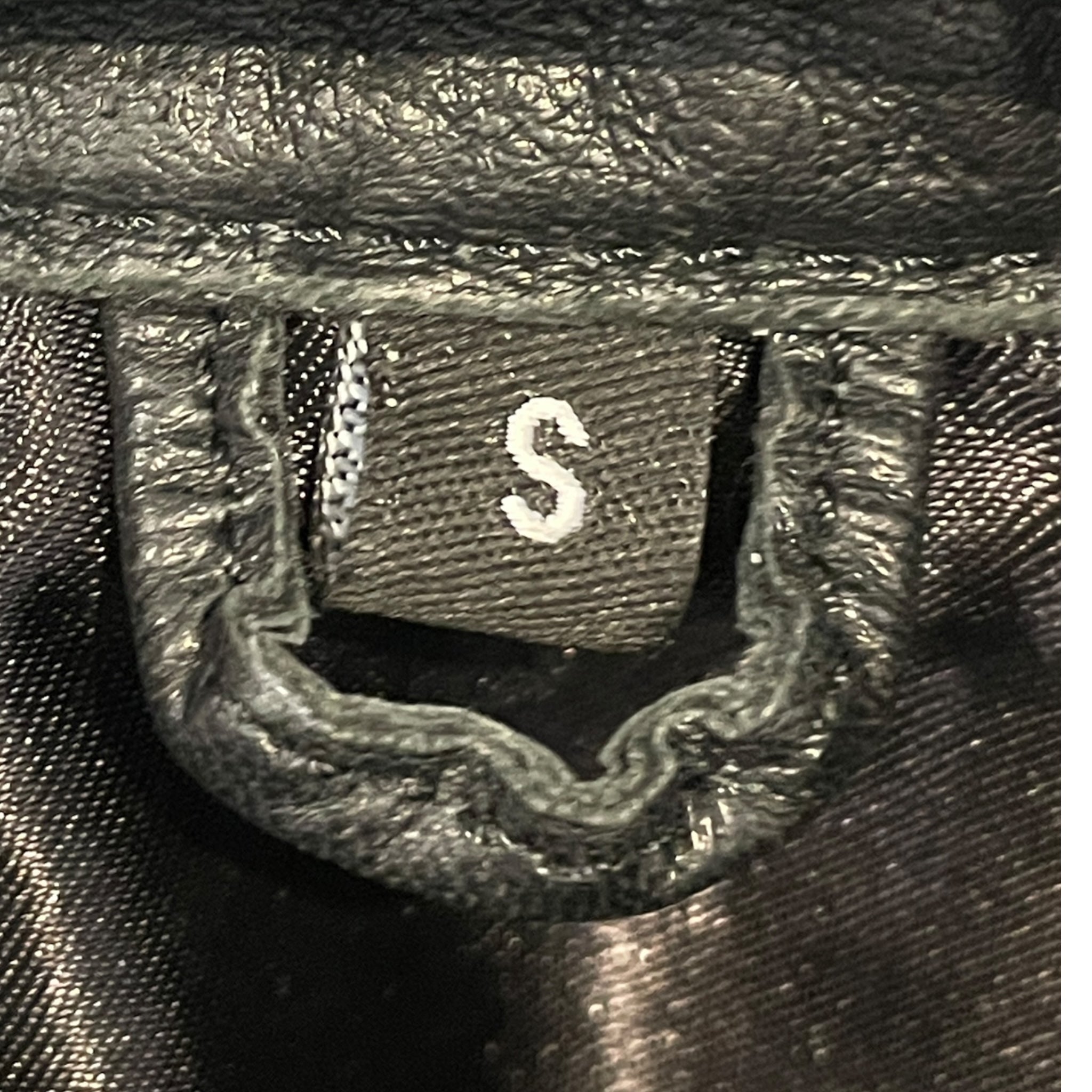 NOBRAND/Leather Jkt/S/Lambskin/BLK/harness leather jacket view 3